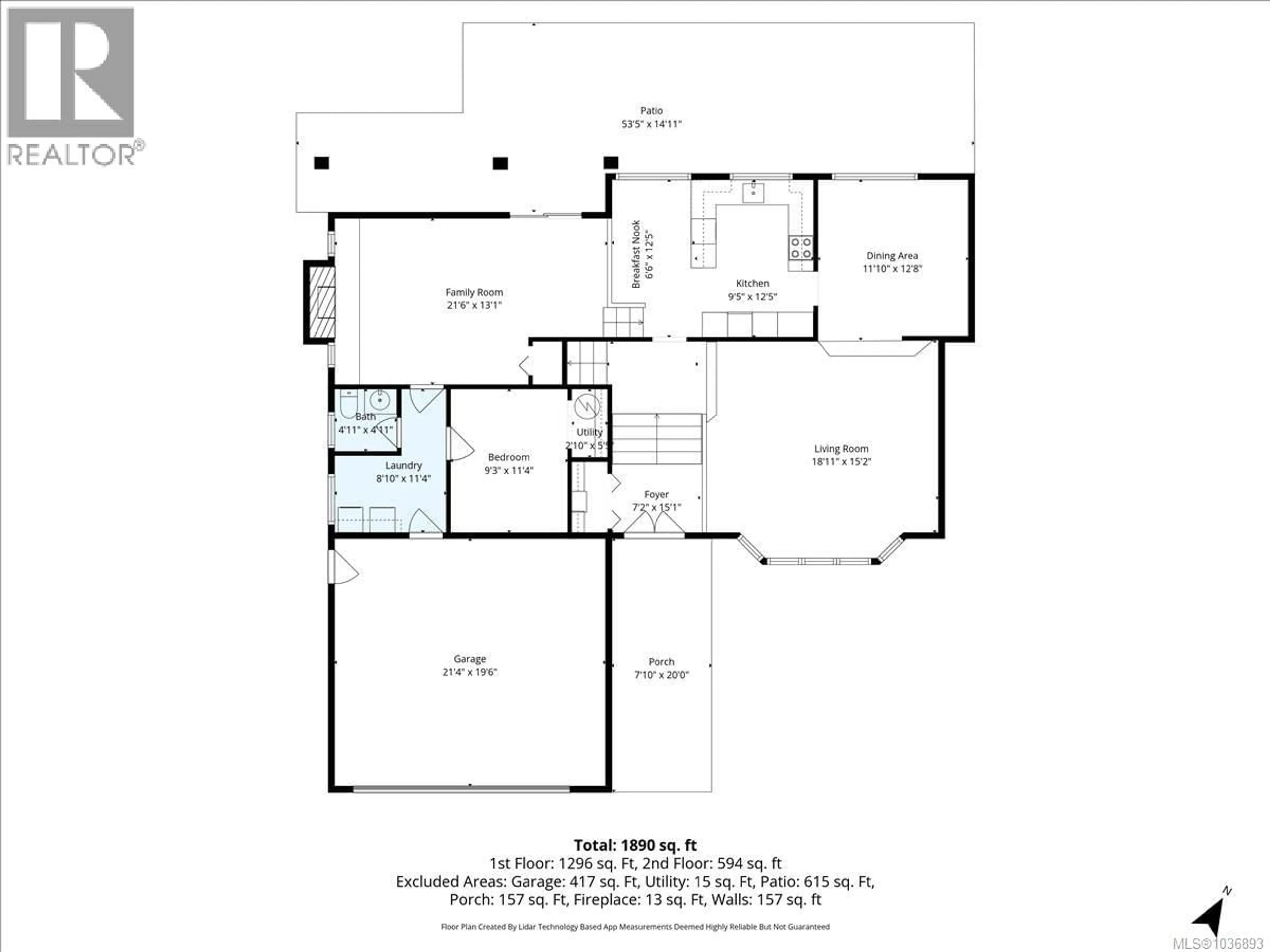 Floor plan for 3586 COUNTRY CLUB DRIVE, Nanaimo British Columbia V9T1T9