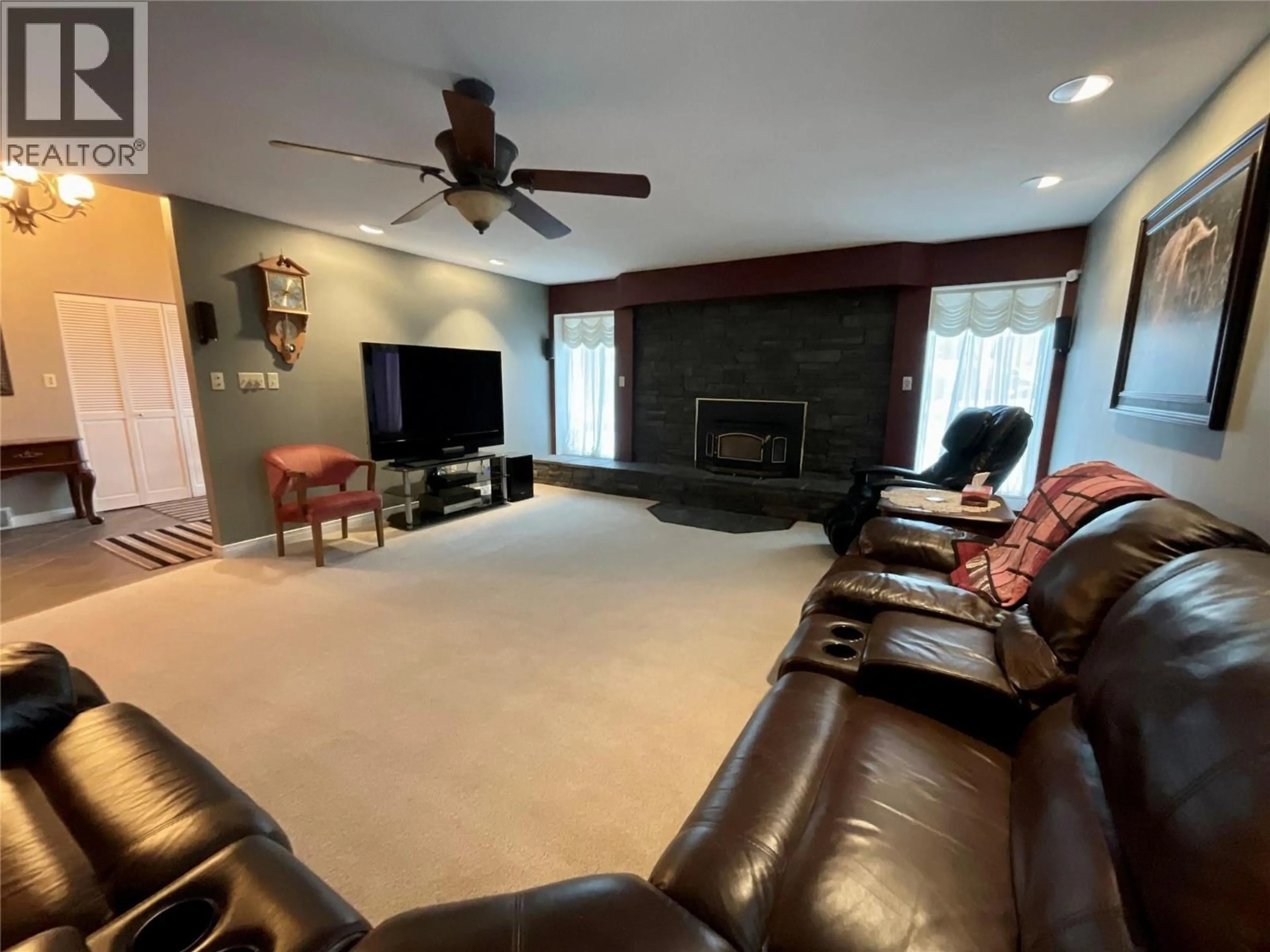 Living room with furniture, unknown for 12 COLLIER PLACE, Tumbler Ridge British Columbia V0C2W0