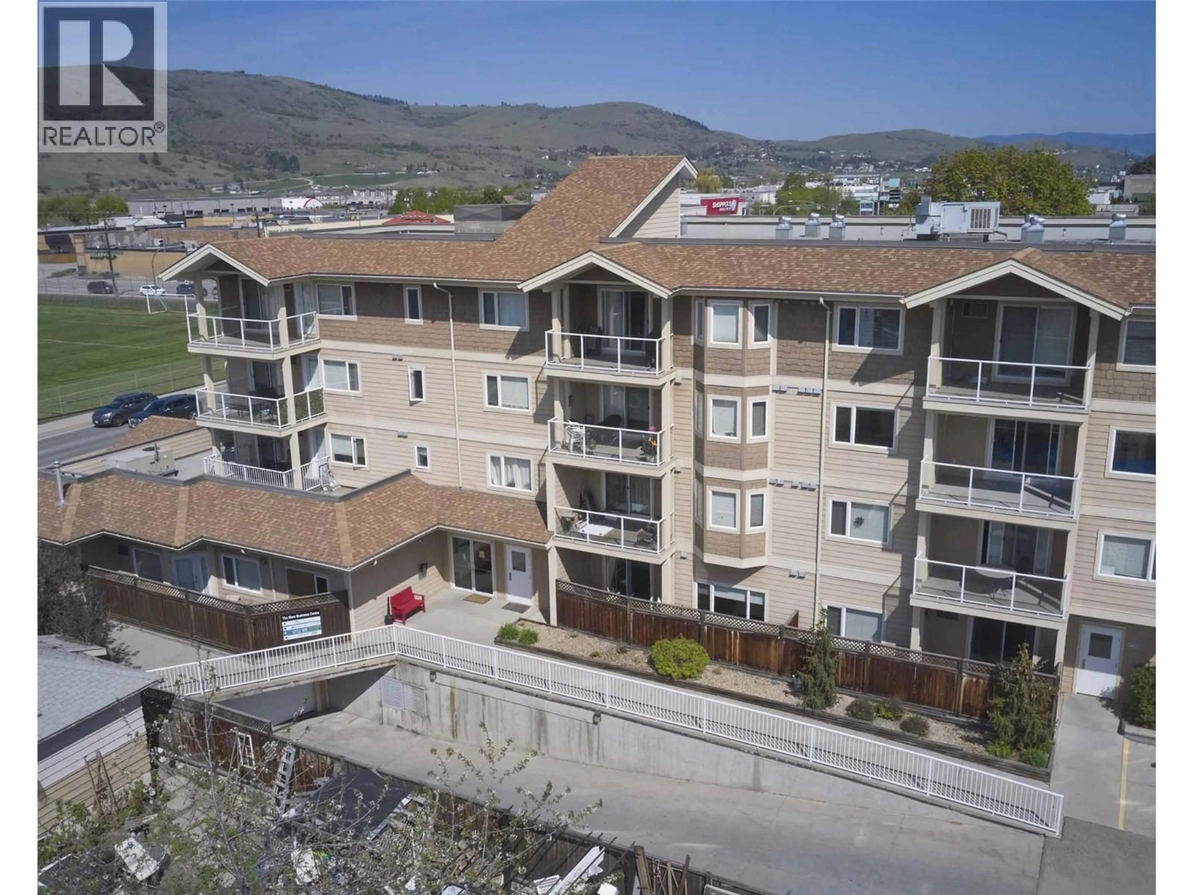 A pic from outside/outdoor area/front of a property/back of a property/a pic from drone, unknown for 106 - 4205 27 STREET, Vernon British Columbia V1T4Y3