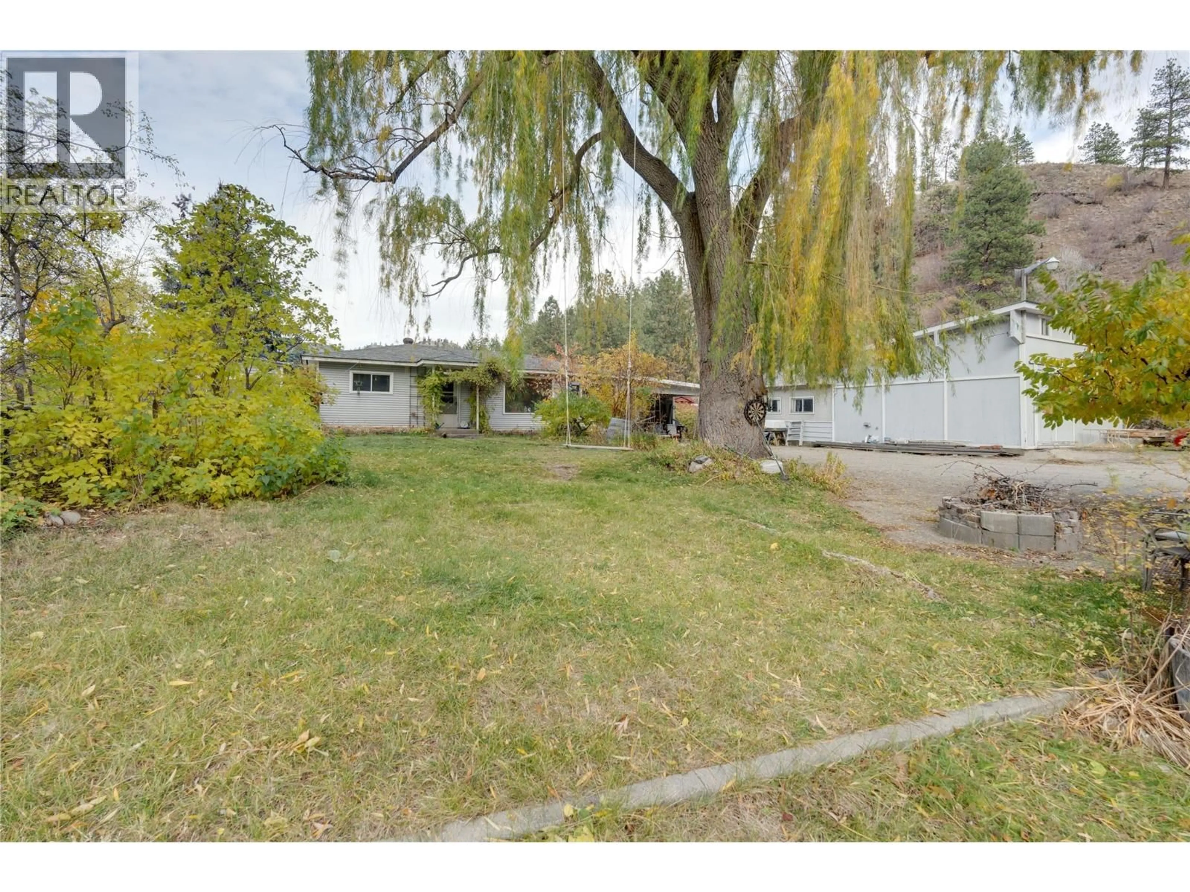 A pic from outside/outdoor area/front of a property/back of a property/a pic from drone, street for 16403 GARNET VALLEY ROAD, Summerland British Columbia V0H1Z3