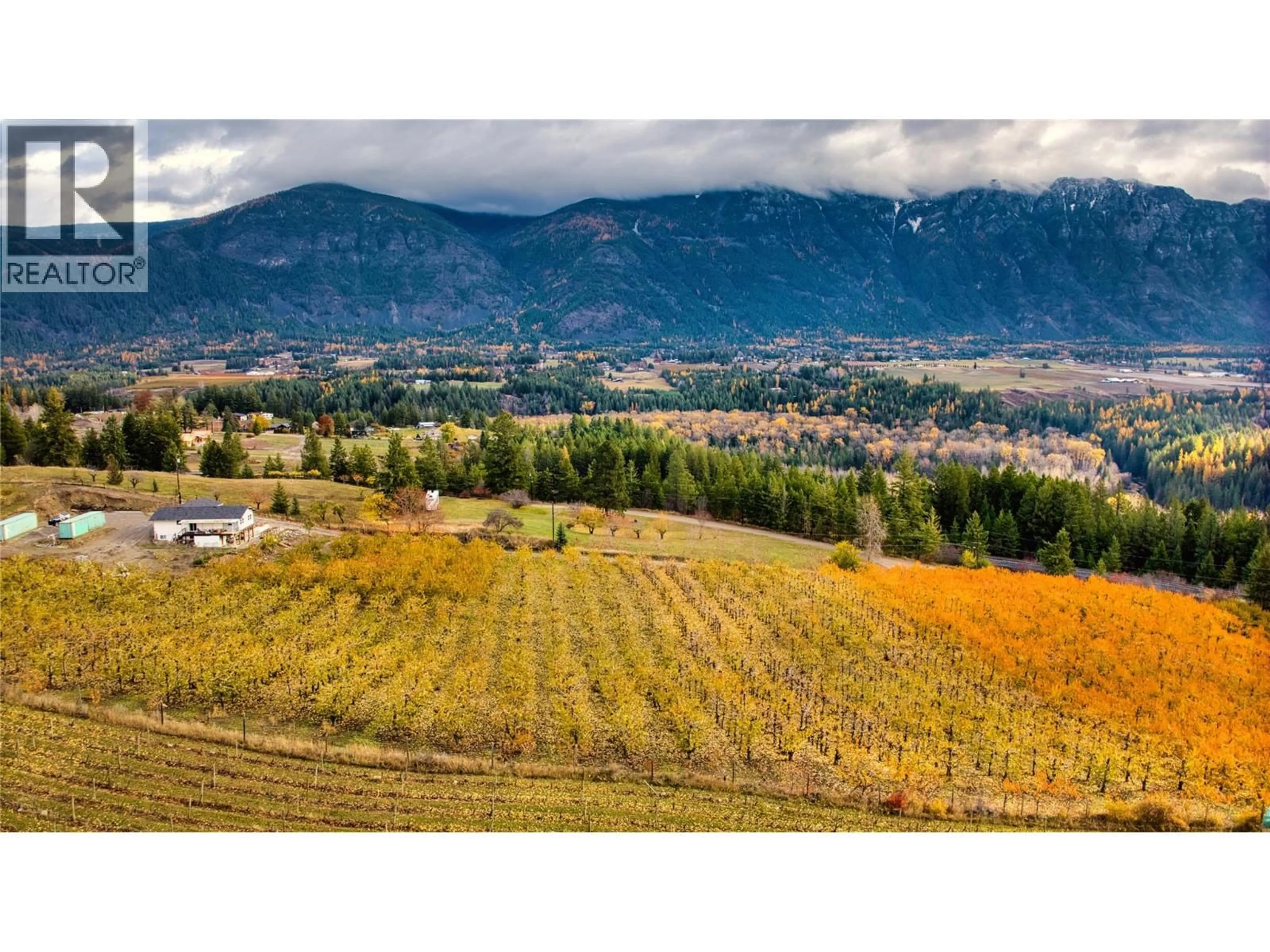 A pic from outside/outdoor area/front of a property/back of a property/a pic from drone, mountain view for 1237 32ND S AVENUE, Erickson British Columbia V0B1G1