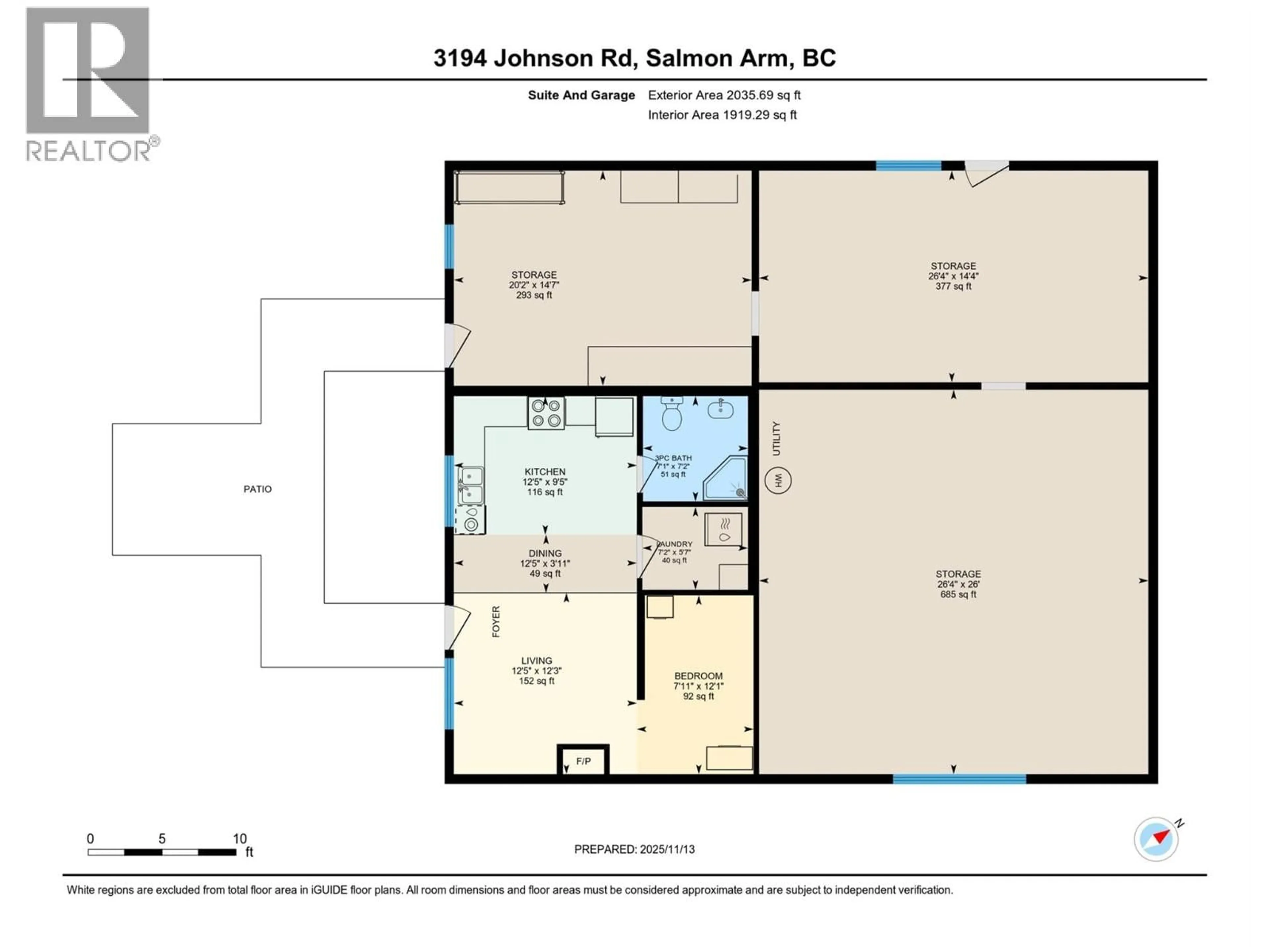 Floor plan for 3194 JOHNSON ROAD, Salmon Arm British Columbia V1E3E6
