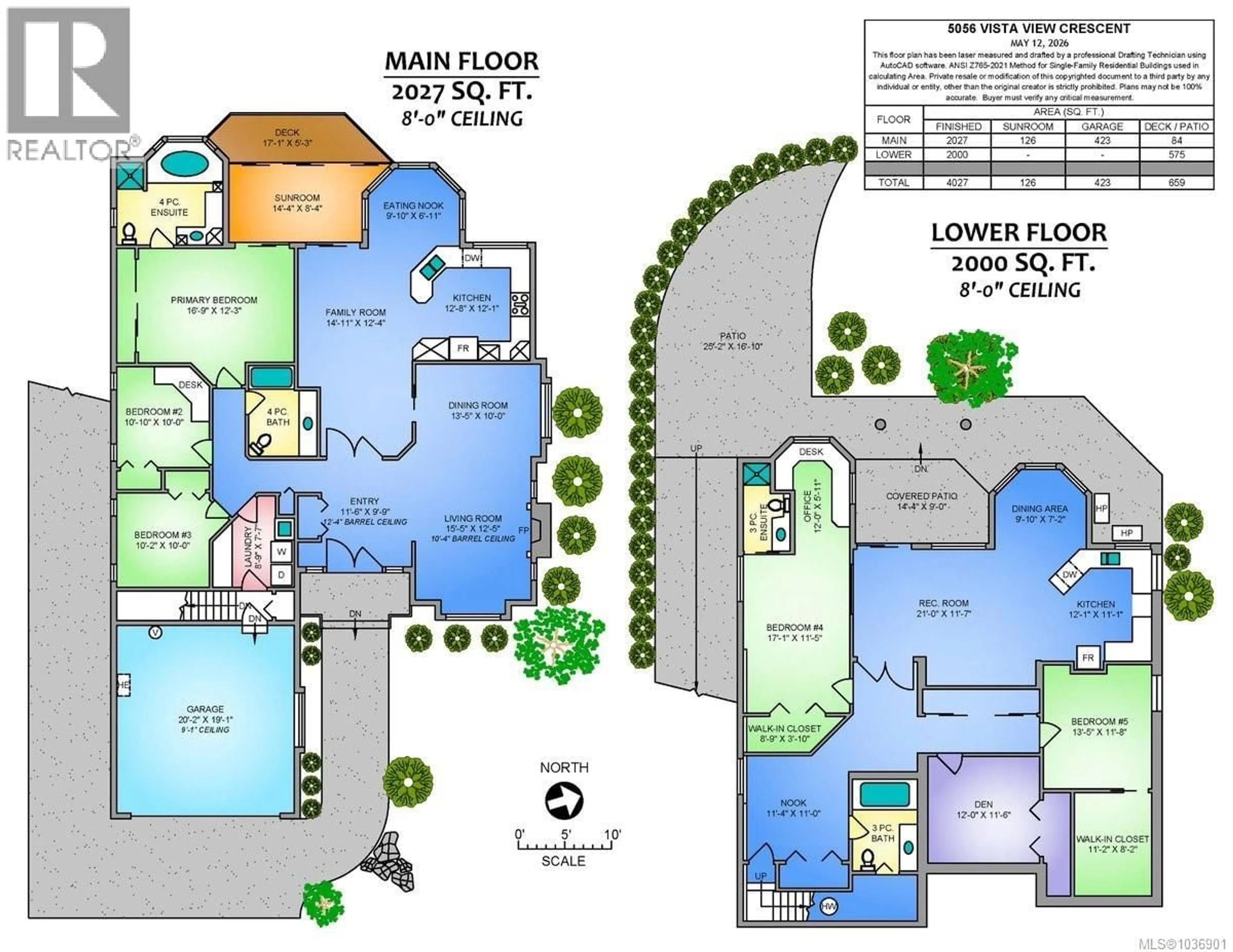 Floor plan for 5056 VISTA VIEW CRESCENT, Nanaimo British Columbia V9V1L6