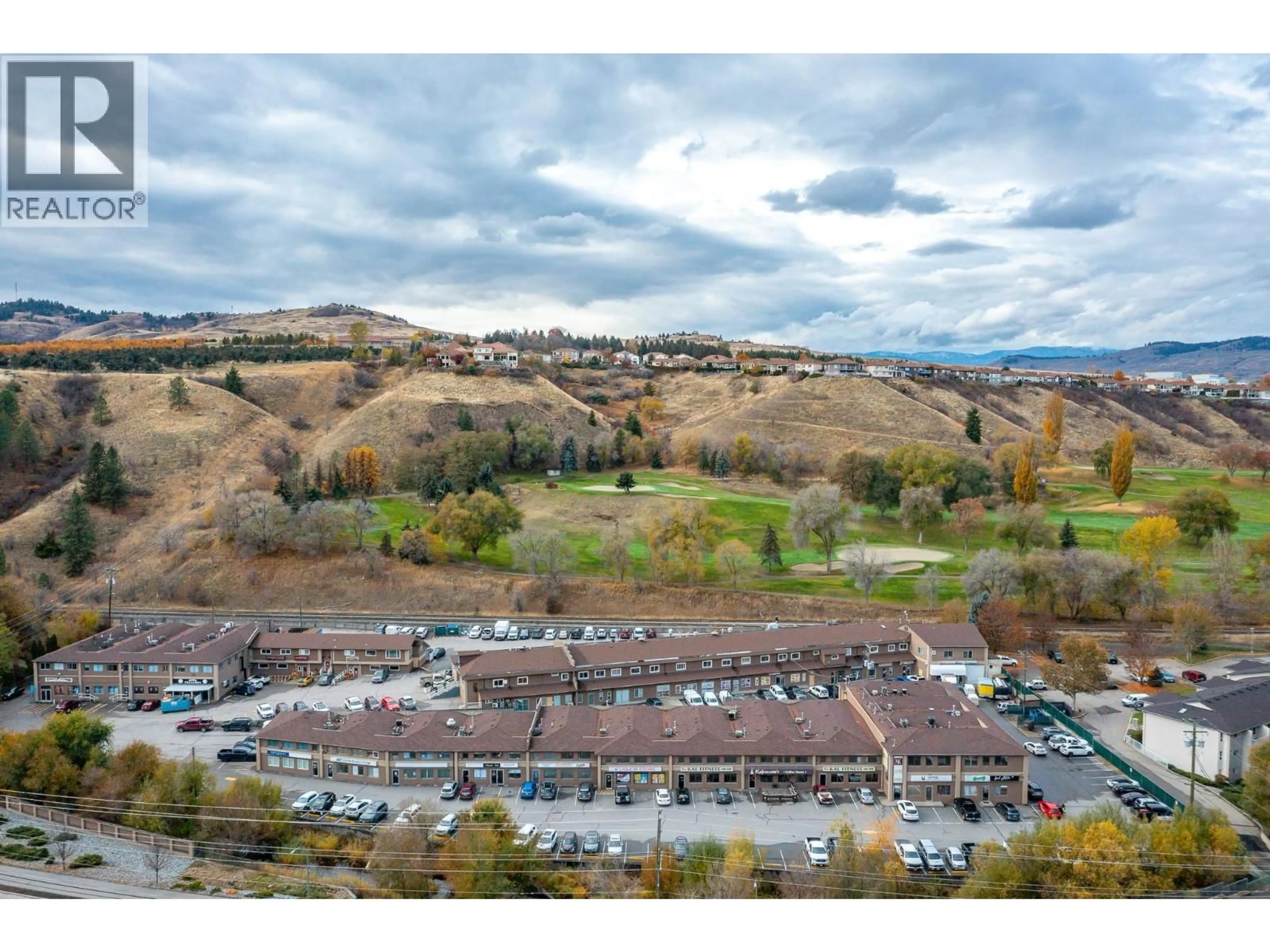 A pic from outside/outdoor area/front of a property/back of a property/a pic from drone, mountain view for 42, 43 - 100 KALAMALKA LAKE ROAD, Vernon British Columbia V1T9G1