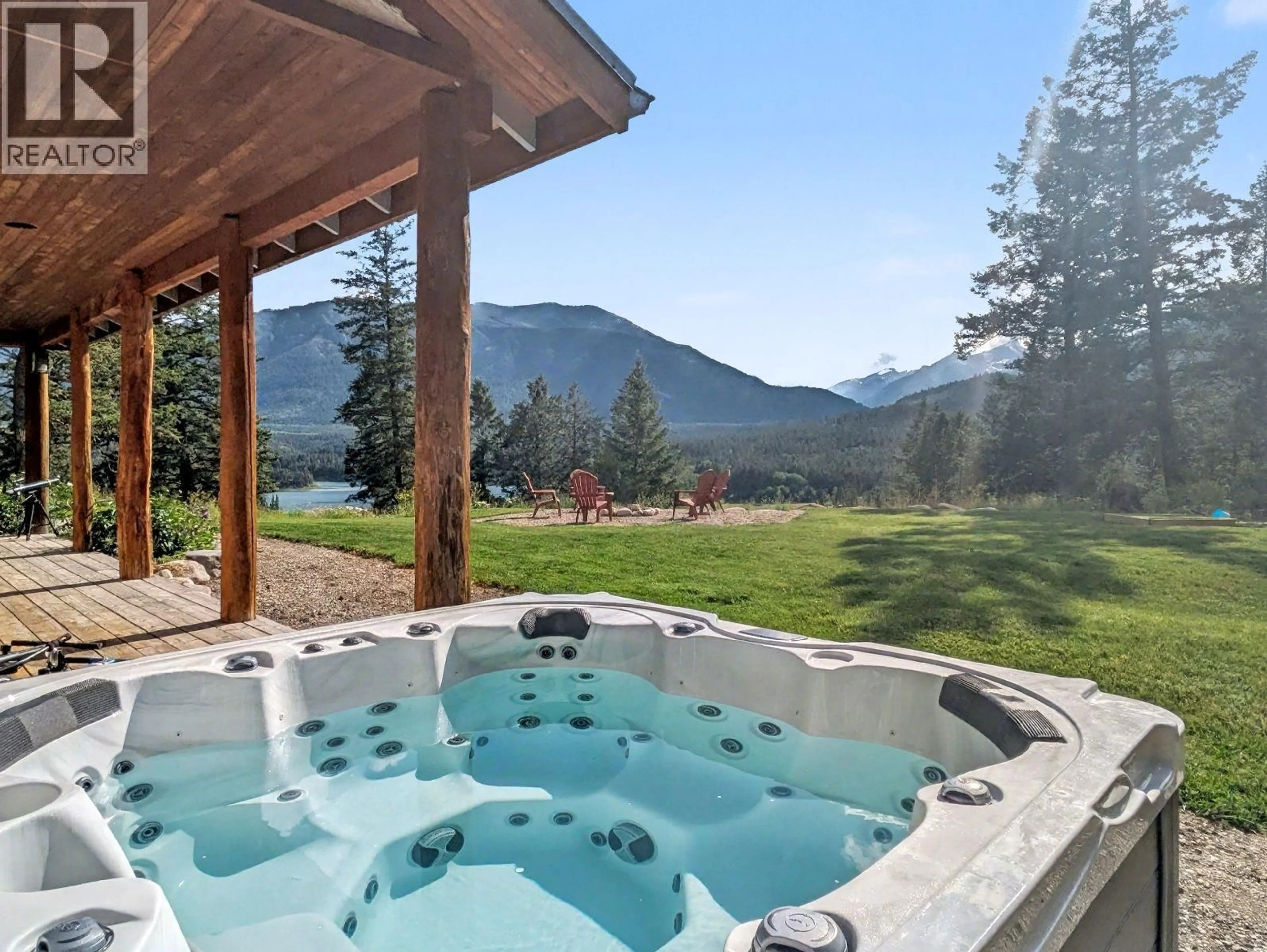 Patio, mountain view for 3941 HOULGRAVE ROAD, Nelson British Columbia V0A1K5