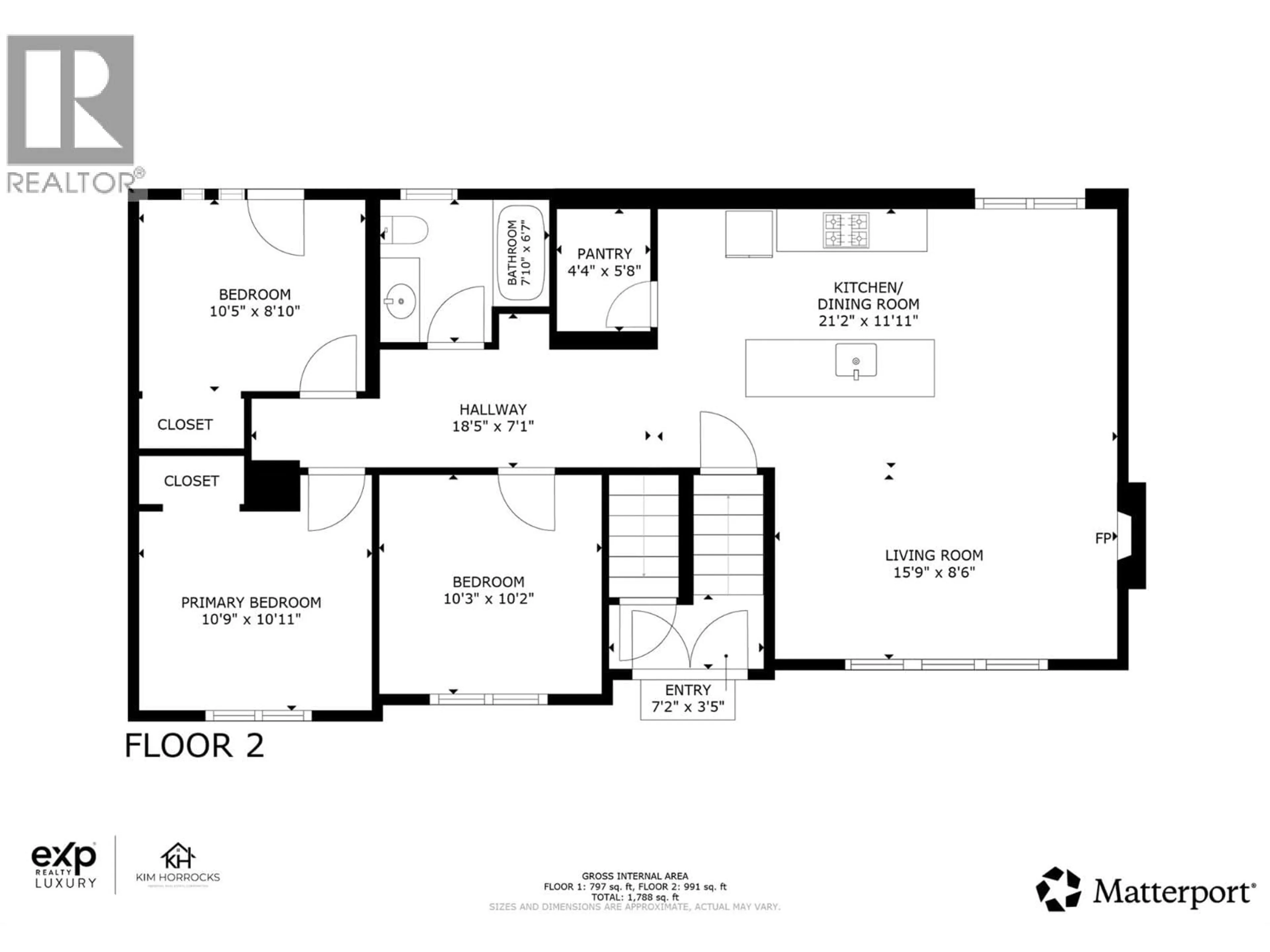 Floor plan for 1408 MEADOWBROOK DRIVE, Castlegar British Columbia V1N3M1
