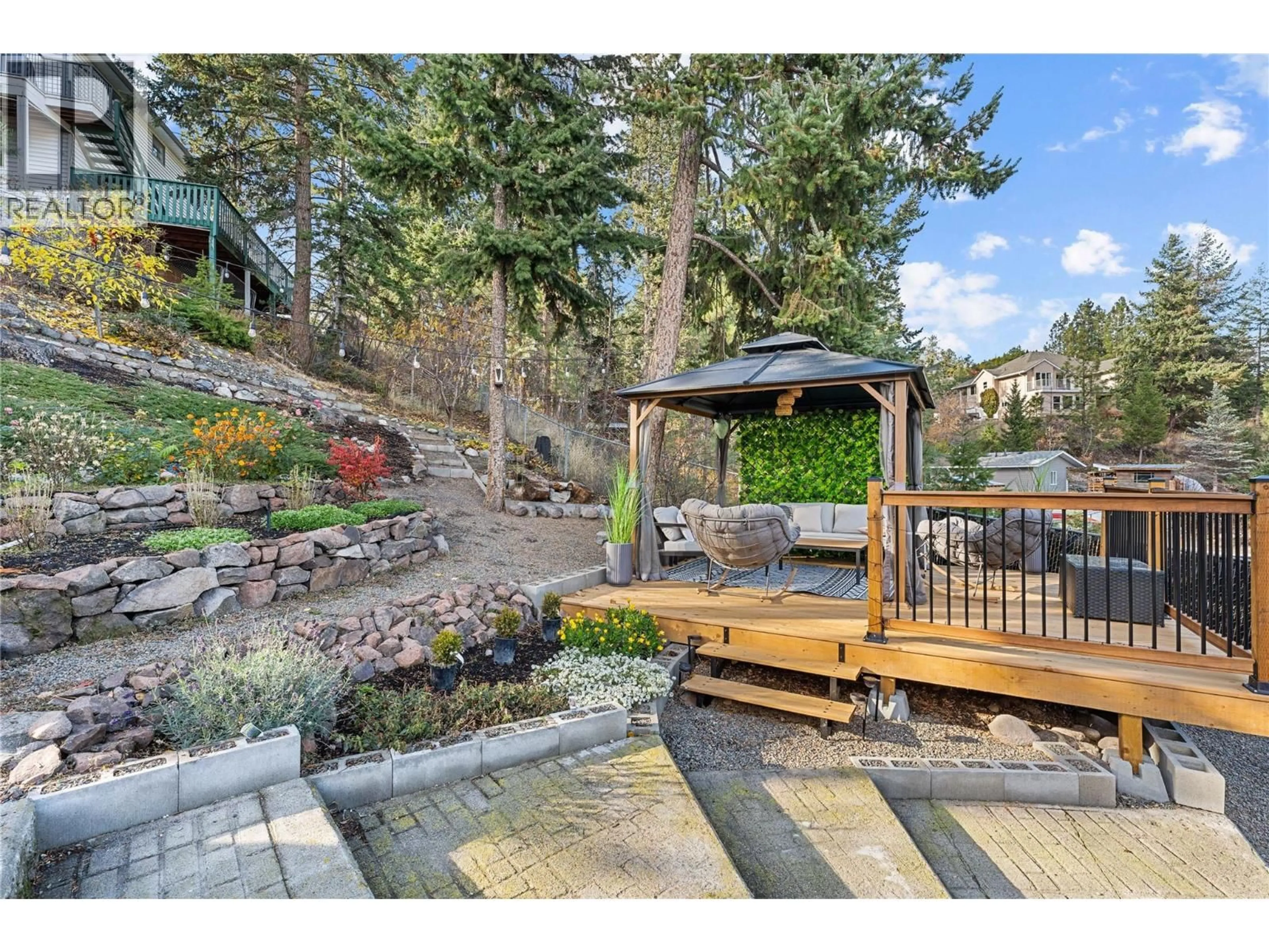 Patio, mountain view for 3380 MCIVER ROAD, West Kelowna British Columbia V4T1H7