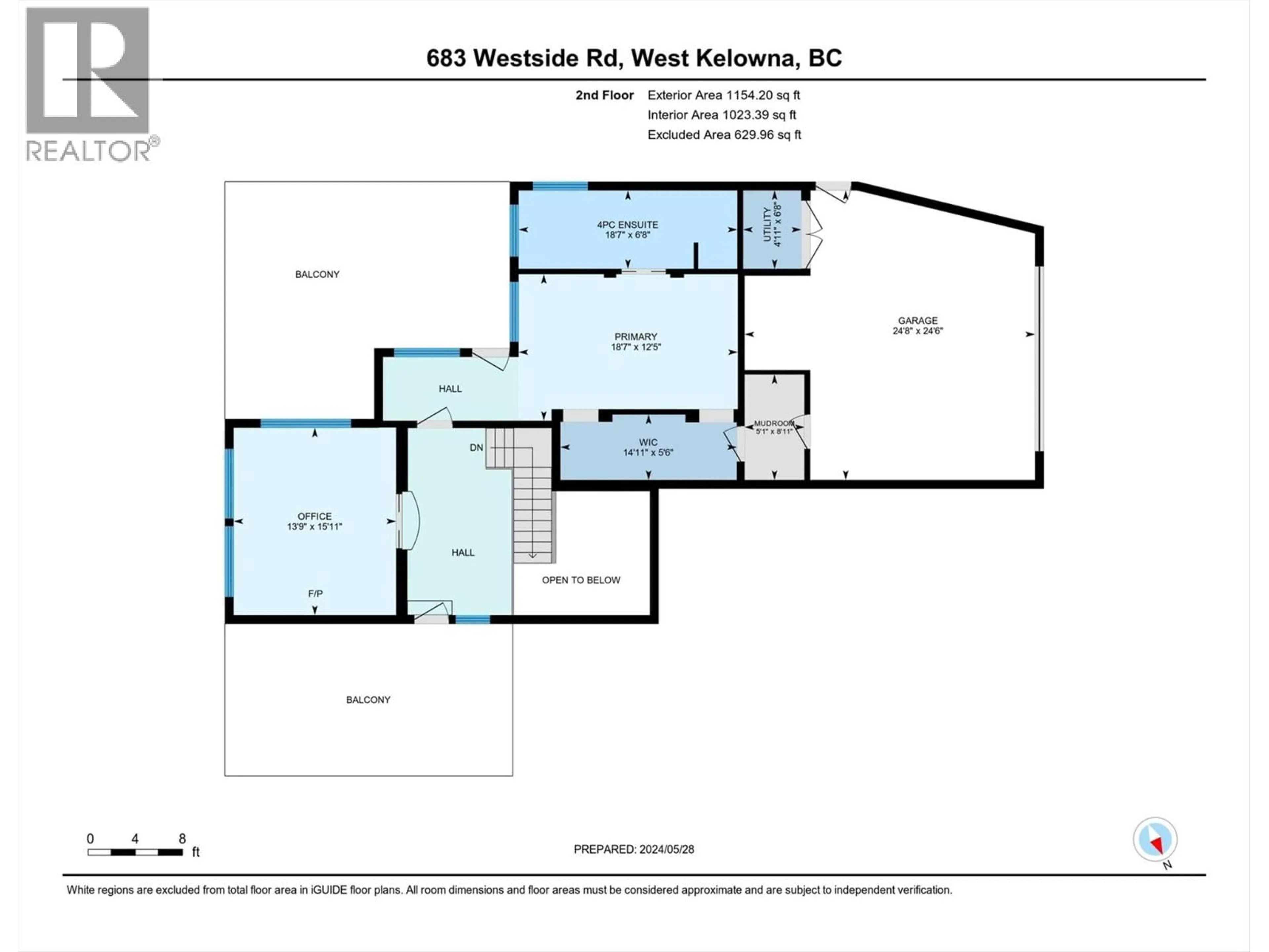 Floor plan for 683 WESTSIDE ROAD SOUTH, West Kelowna British Columbia V1Z3S2