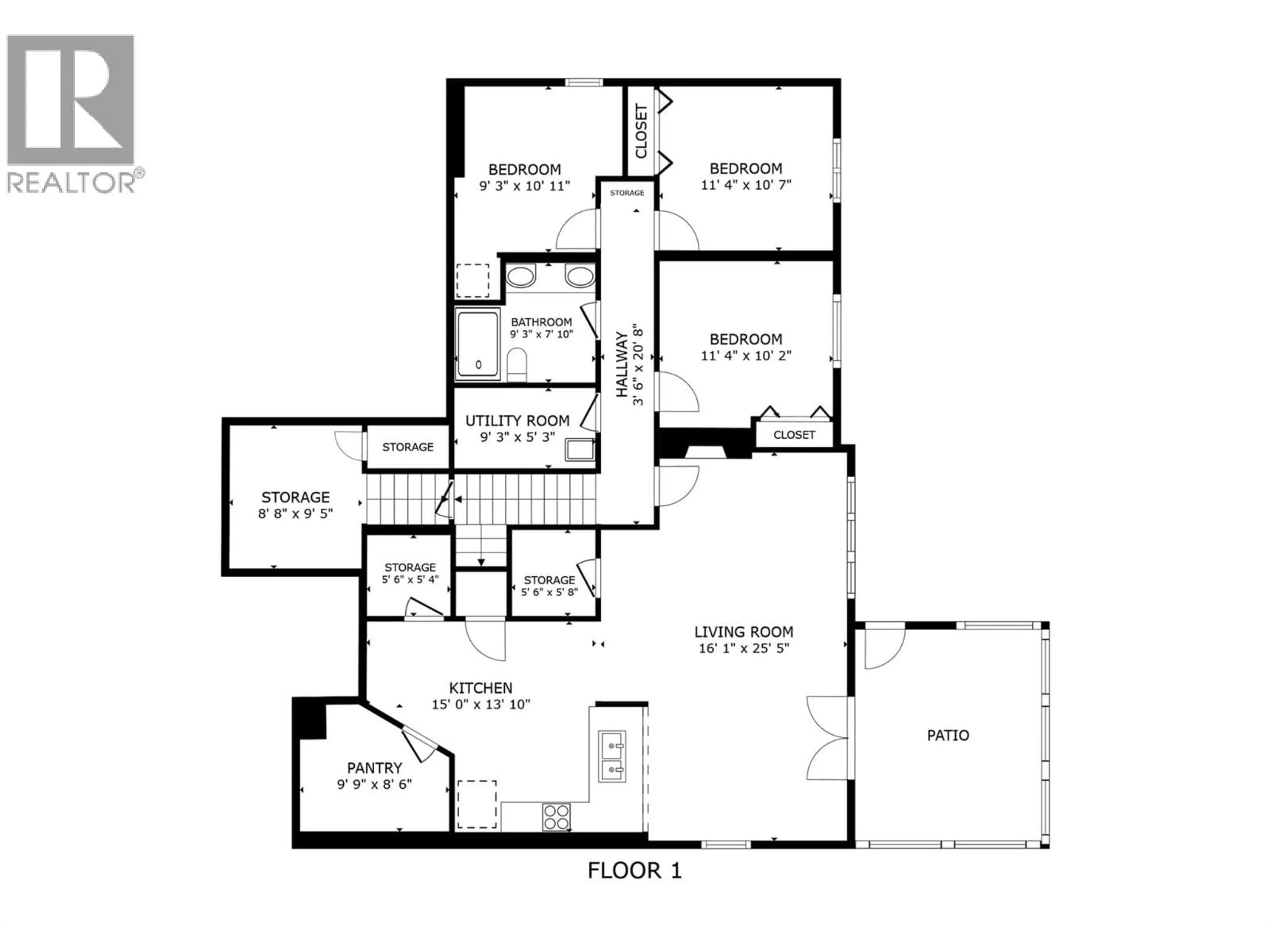 Floor plan for 5168 SANDHILLS DRIVE, Kelowna British Columbia V1X7Y7