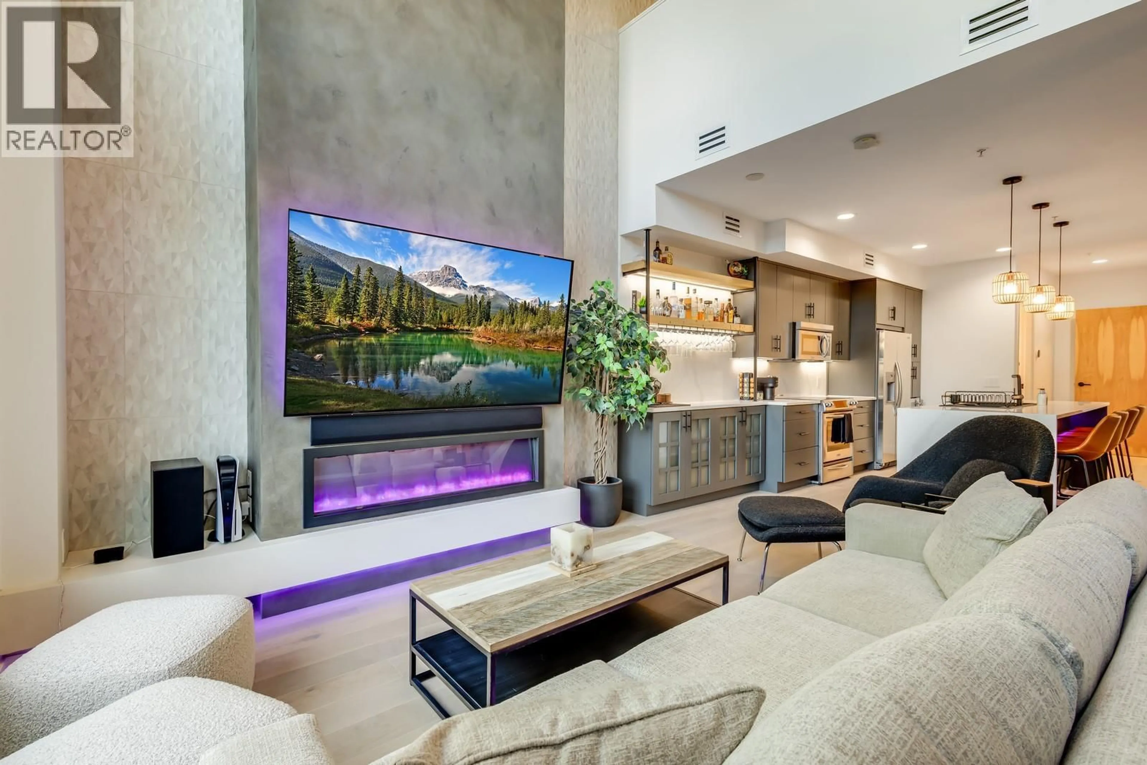 Home theater for 124 - 1495 GRAHAM STREET, Kelowna British Columbia V1Y3B2