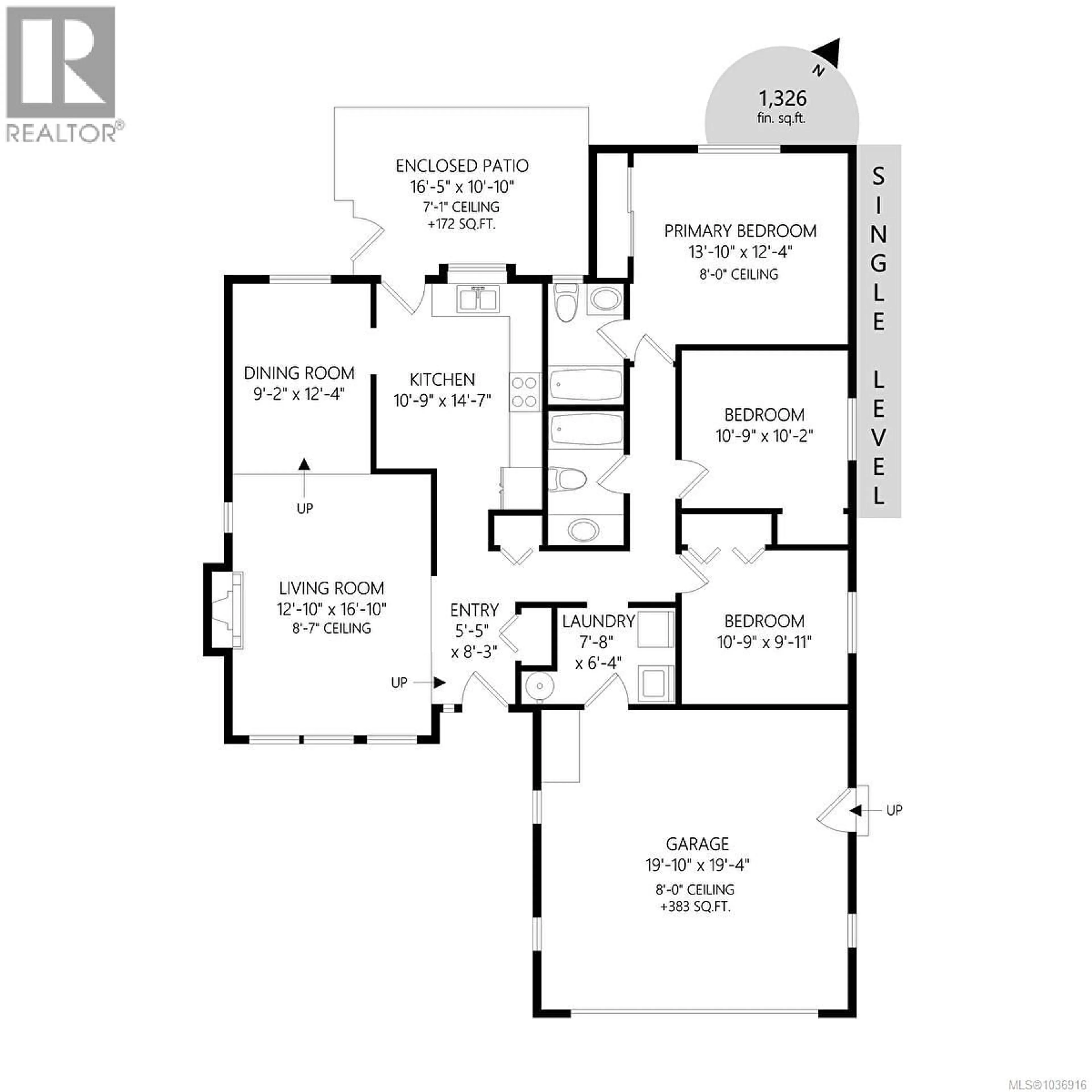 Floor plan for 3388 ST. TROY PLACE, Colwood British Columbia V9C3J9