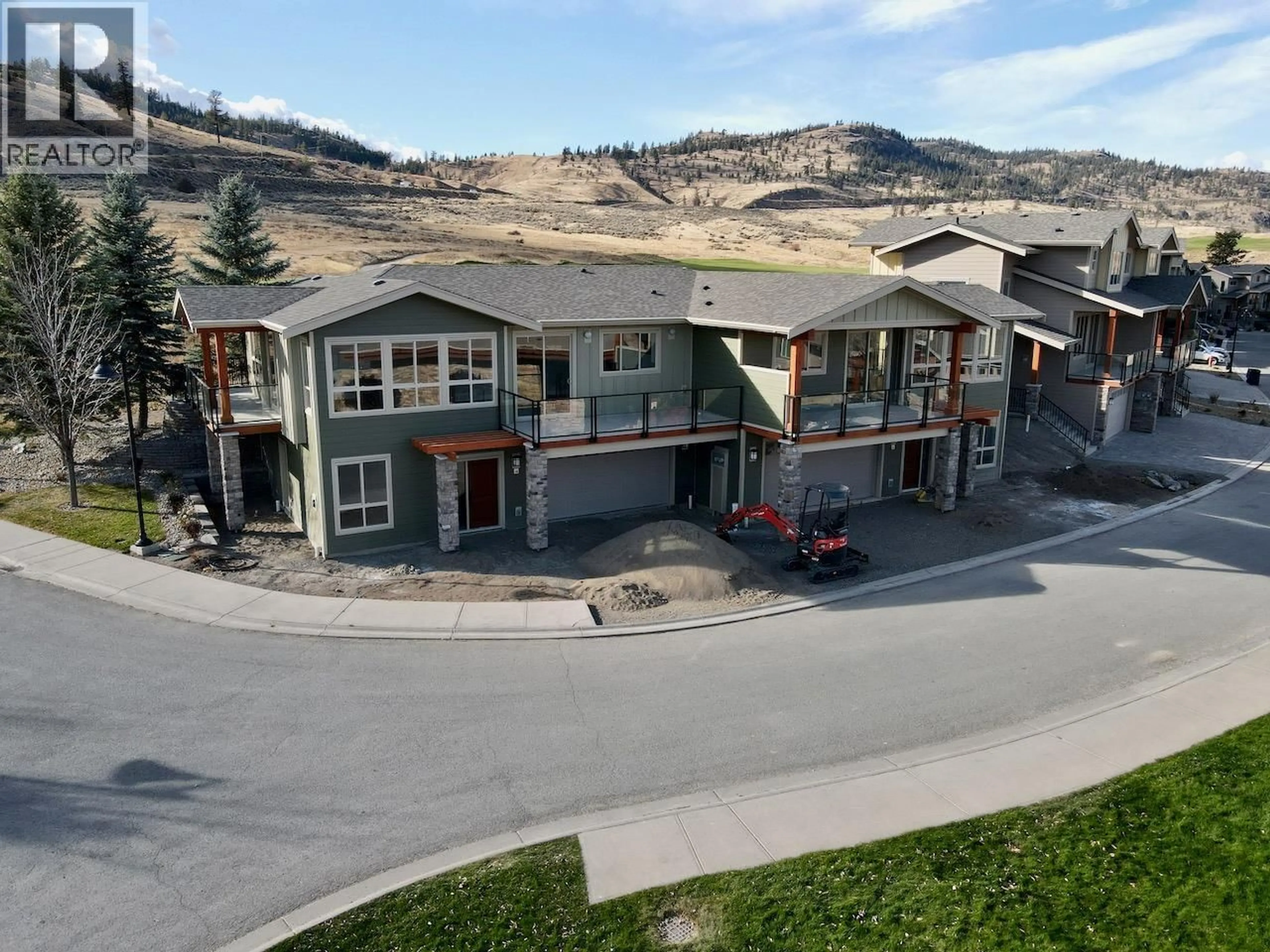 A pic from outside/outdoor area/front of a property/back of a property/a pic from drone, mountain view for 16 - 130 COLEBROOK RD ROAD, Kamloops British Columbia V1S0B4