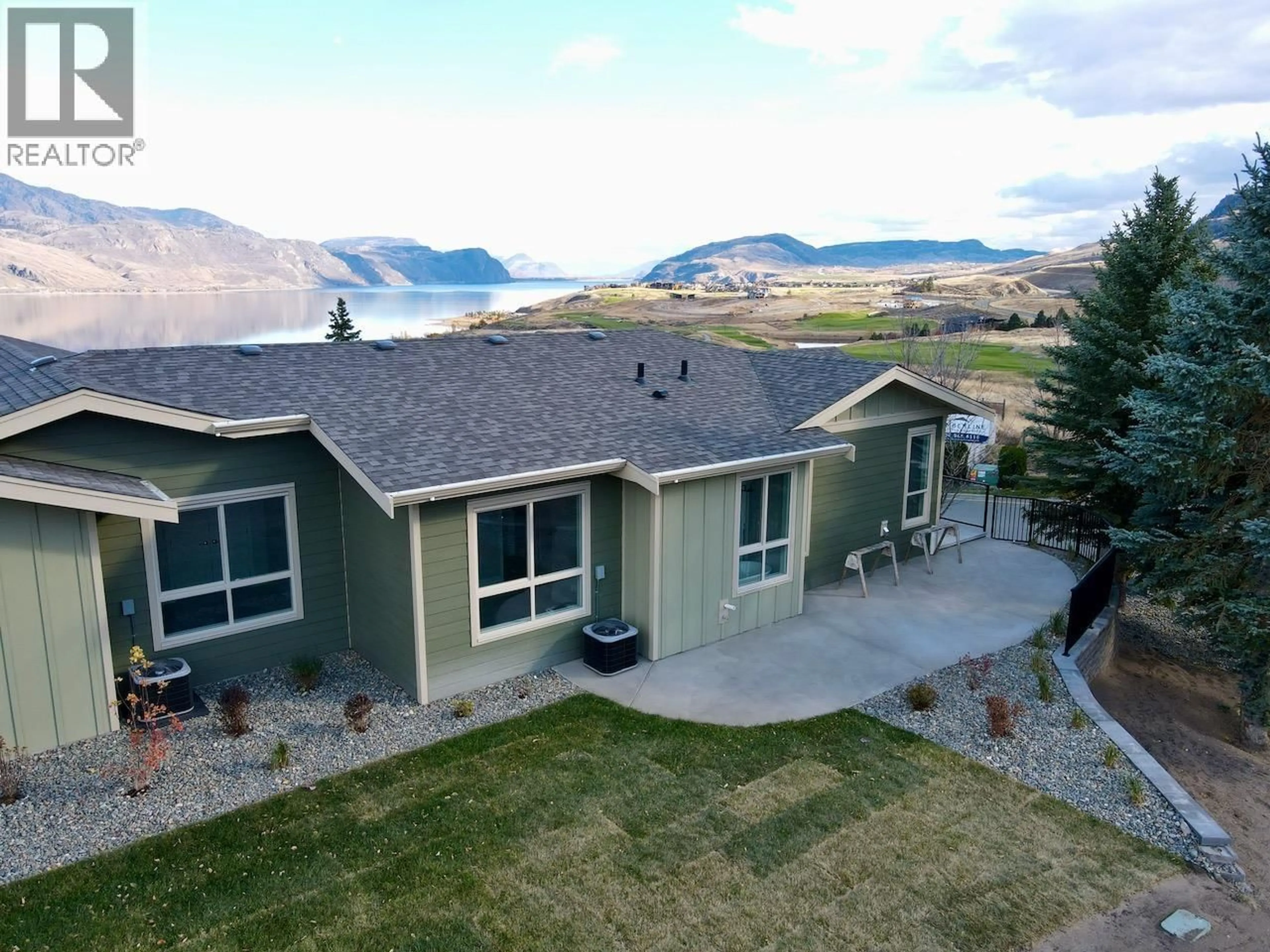A pic from outside/outdoor area/front of a property/back of a property/a pic from drone, mountain view for 16 - 130 COLEBROOK RD ROAD, Kamloops British Columbia V1S0B4