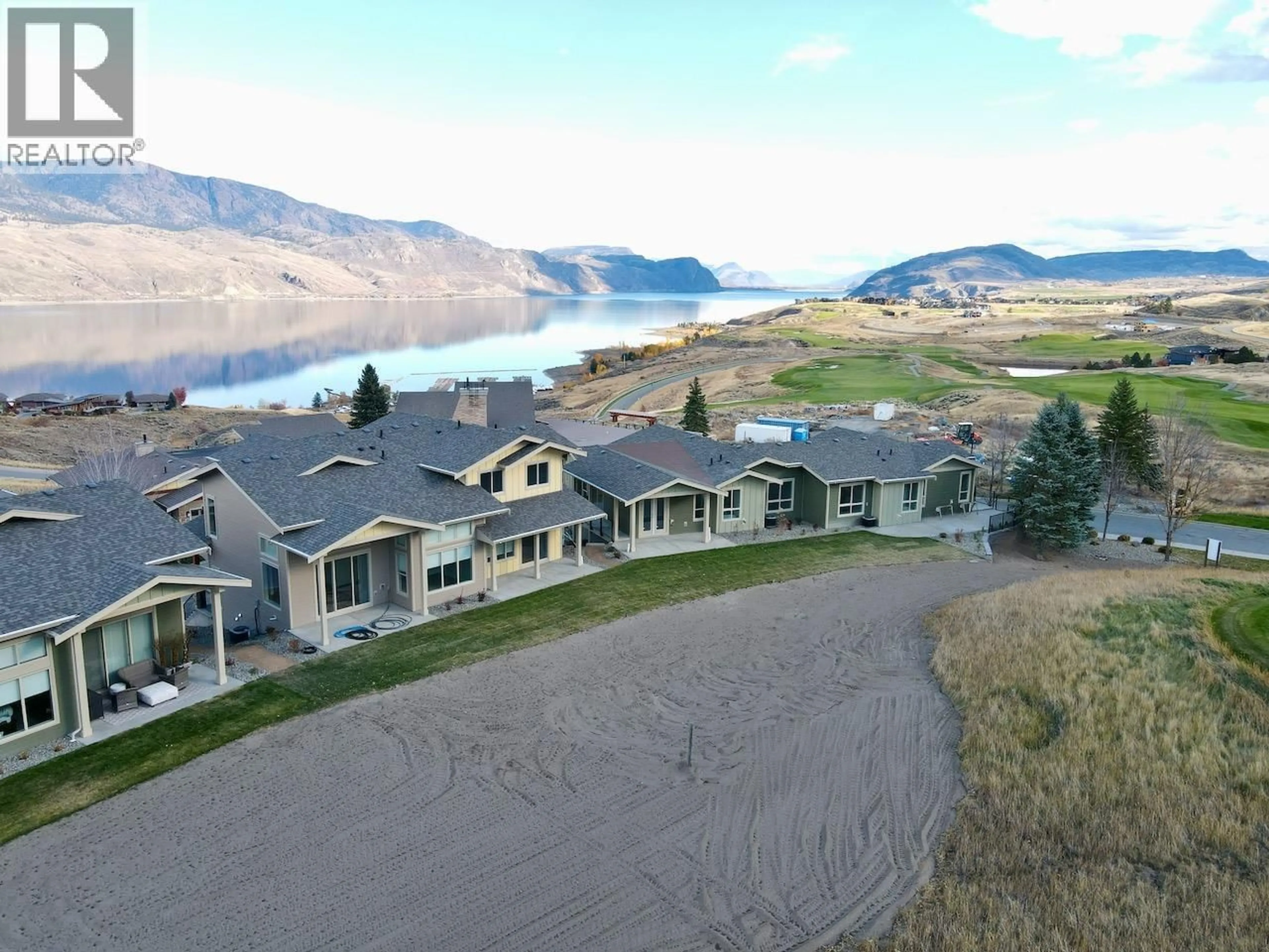 A pic from outside/outdoor area/front of a property/back of a property/a pic from drone, mountain view for 16 - 130 COLEBROOK RD ROAD, Kamloops British Columbia V1S0B4