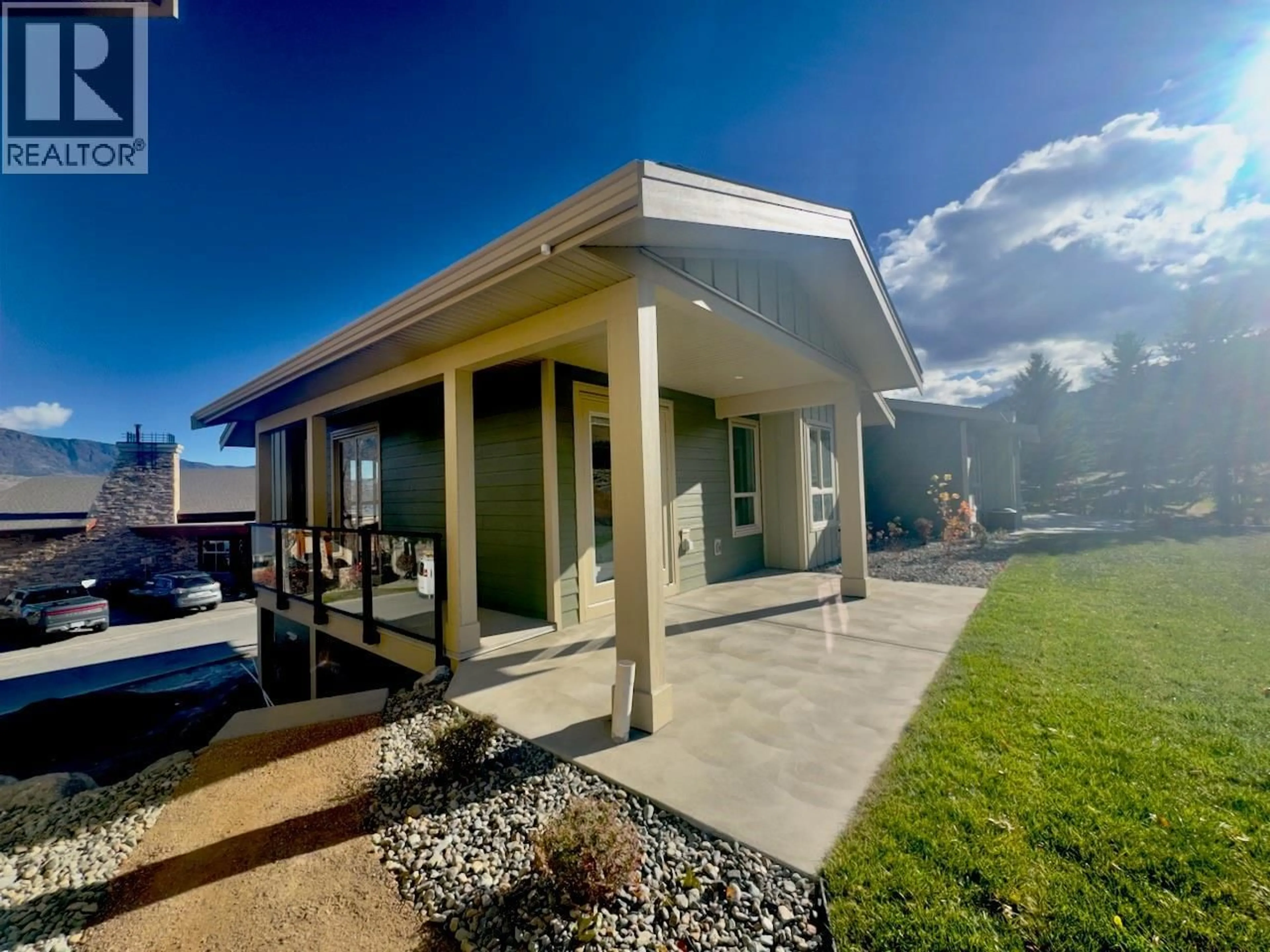 A pic from outside/outdoor area/front of a property/back of a property/a pic from drone, building for 17 - 130 COLEBROOK ROAD, Kamloops British Columbia V1S0B3