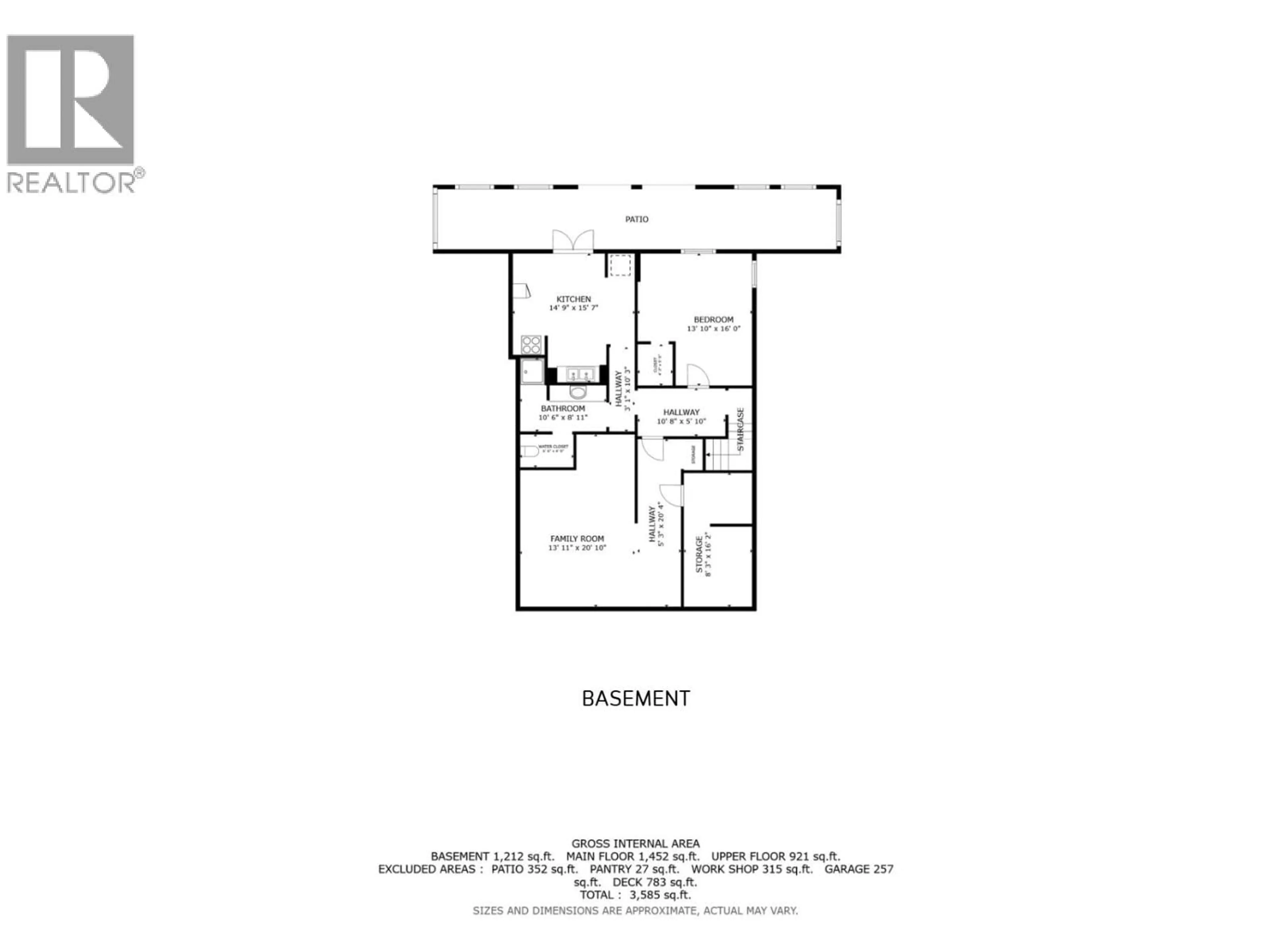 Floor plan for 28 NINE MILE PLACE, Osoyoos British Columbia V0H1V6