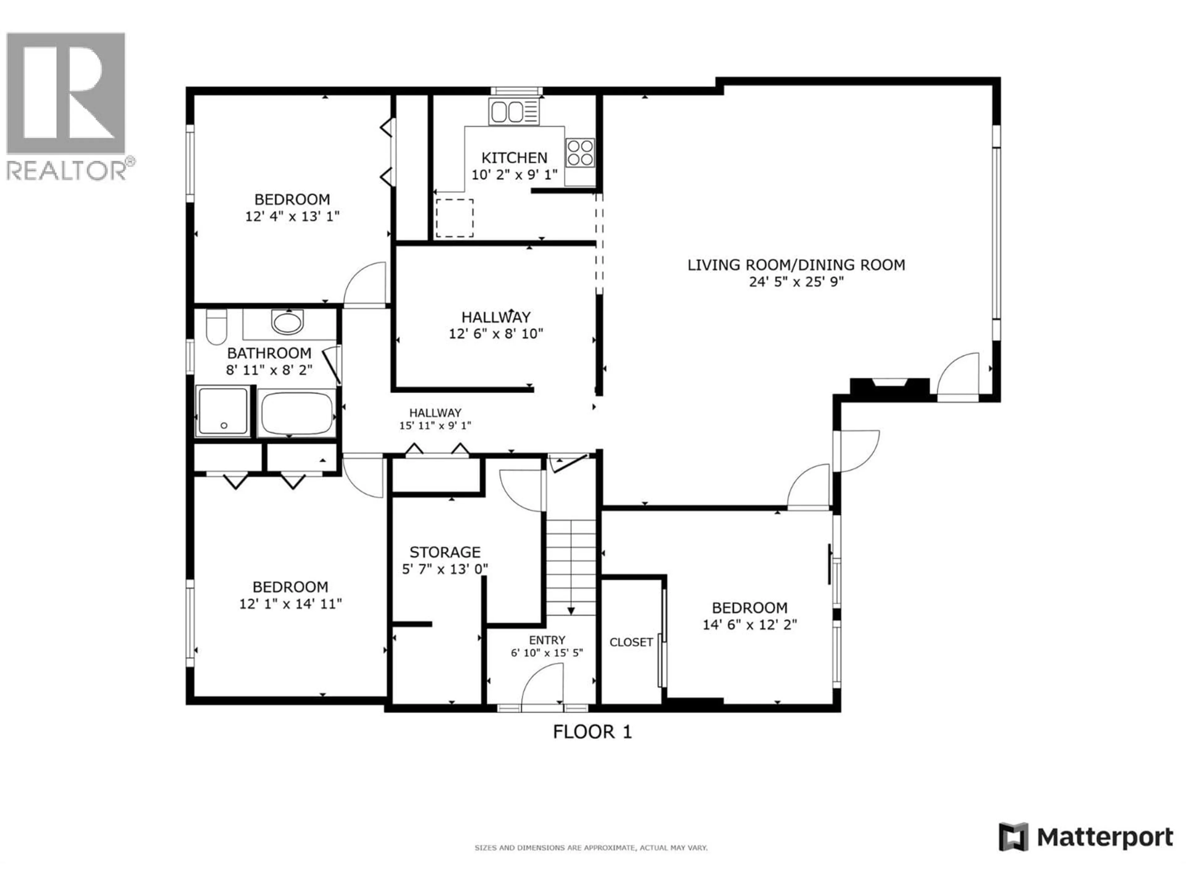 Floor plan for 3137 VECTOR DRIVE, West Kelowna British Columbia V1Z3B1