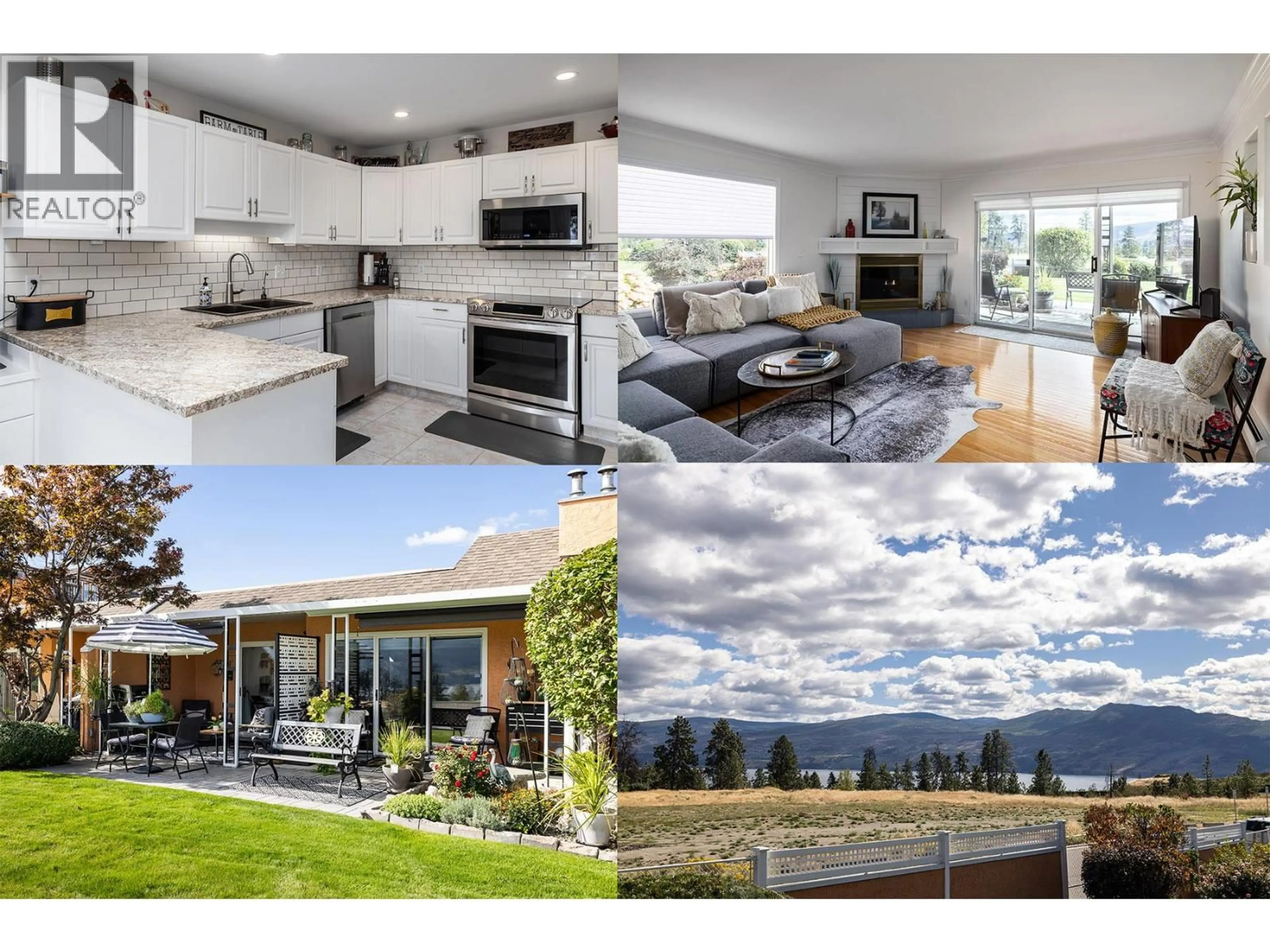 Open concept kitchen, wood/laminate floor for 47 - 2433 INGRAM ROAD, West Kelowna British Columbia V4T1L4