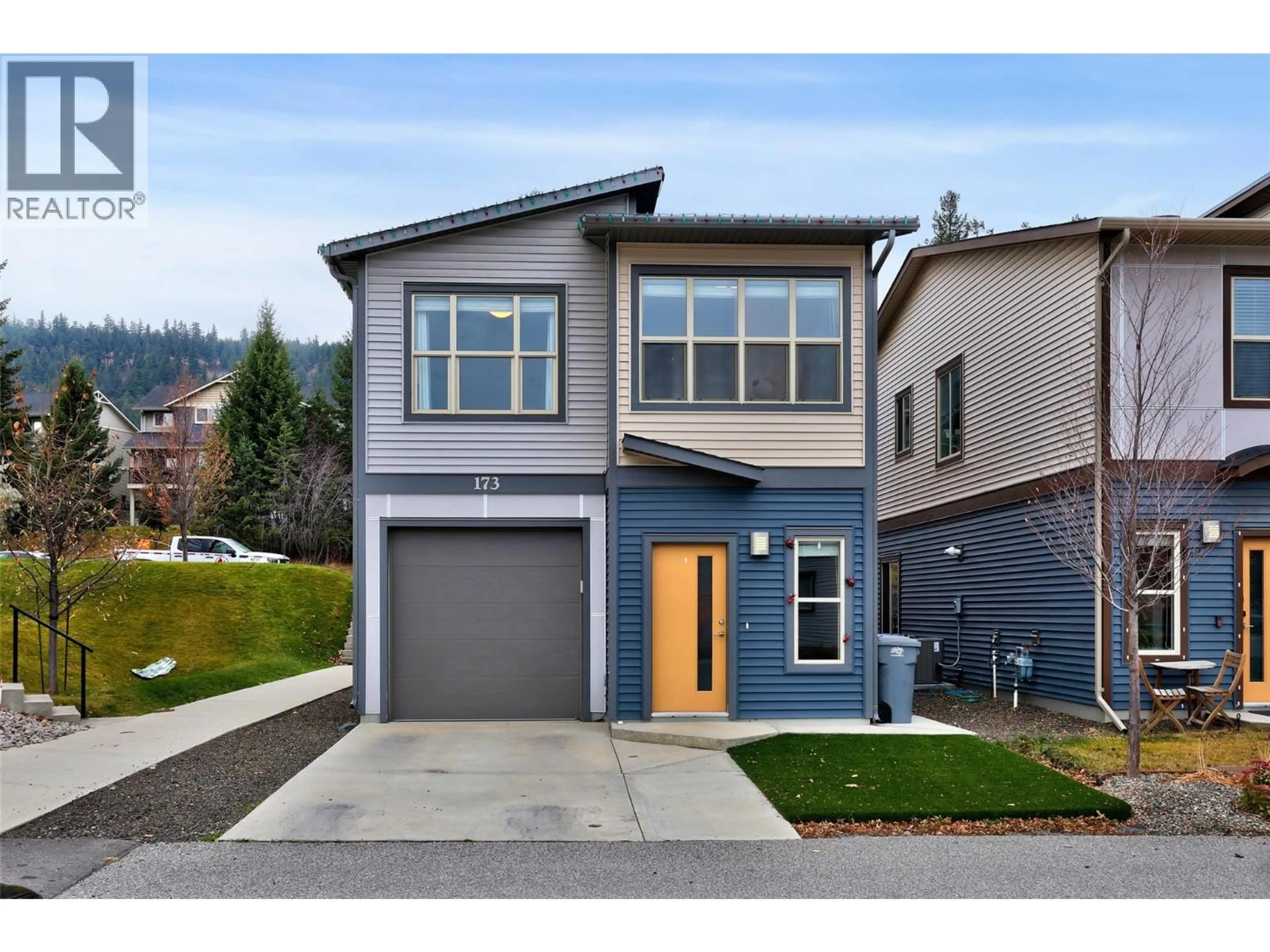 Home with vinyl exterior material, street for 173 - 1850 HUGH ALLAN DRIVE, Kamloops British Columbia V1S0C2