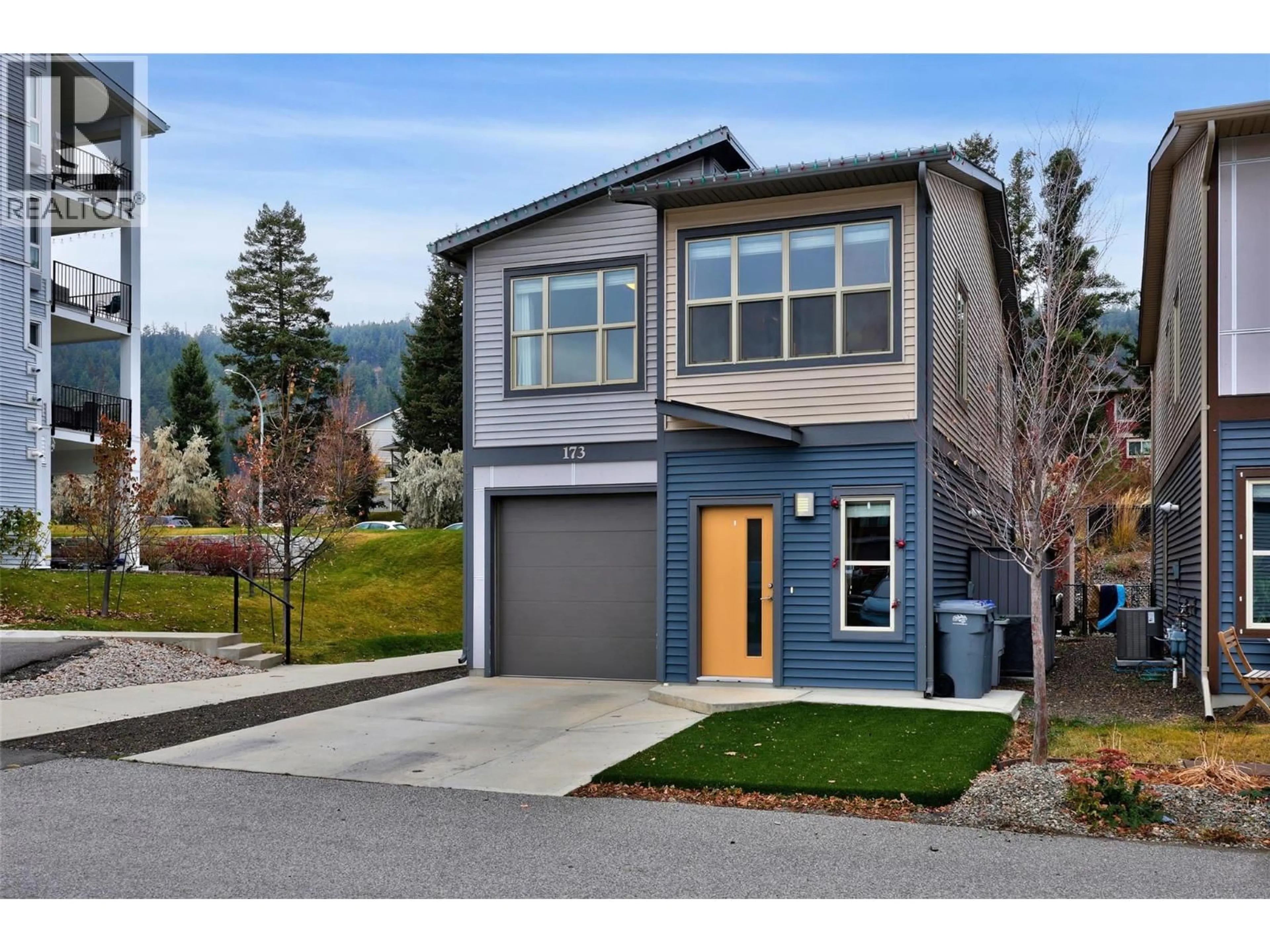 Home with vinyl exterior material, street for 173 - 1850 HUGH ALLAN DRIVE, Kamloops British Columbia V1S0C2