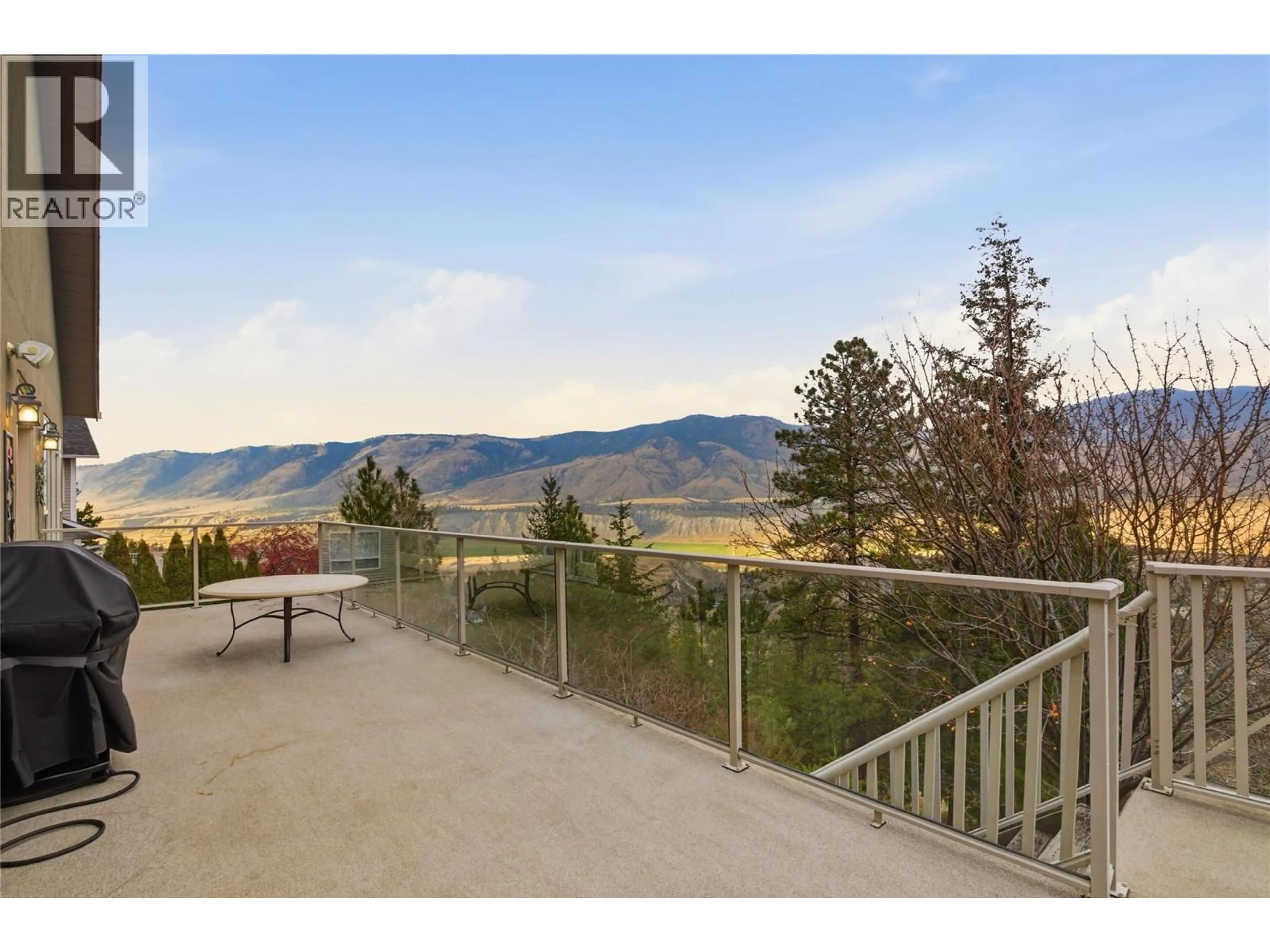 Patio, mountain view for 4767 UPLANDS DRIVE, Kamloops British Columbia V2C6S9