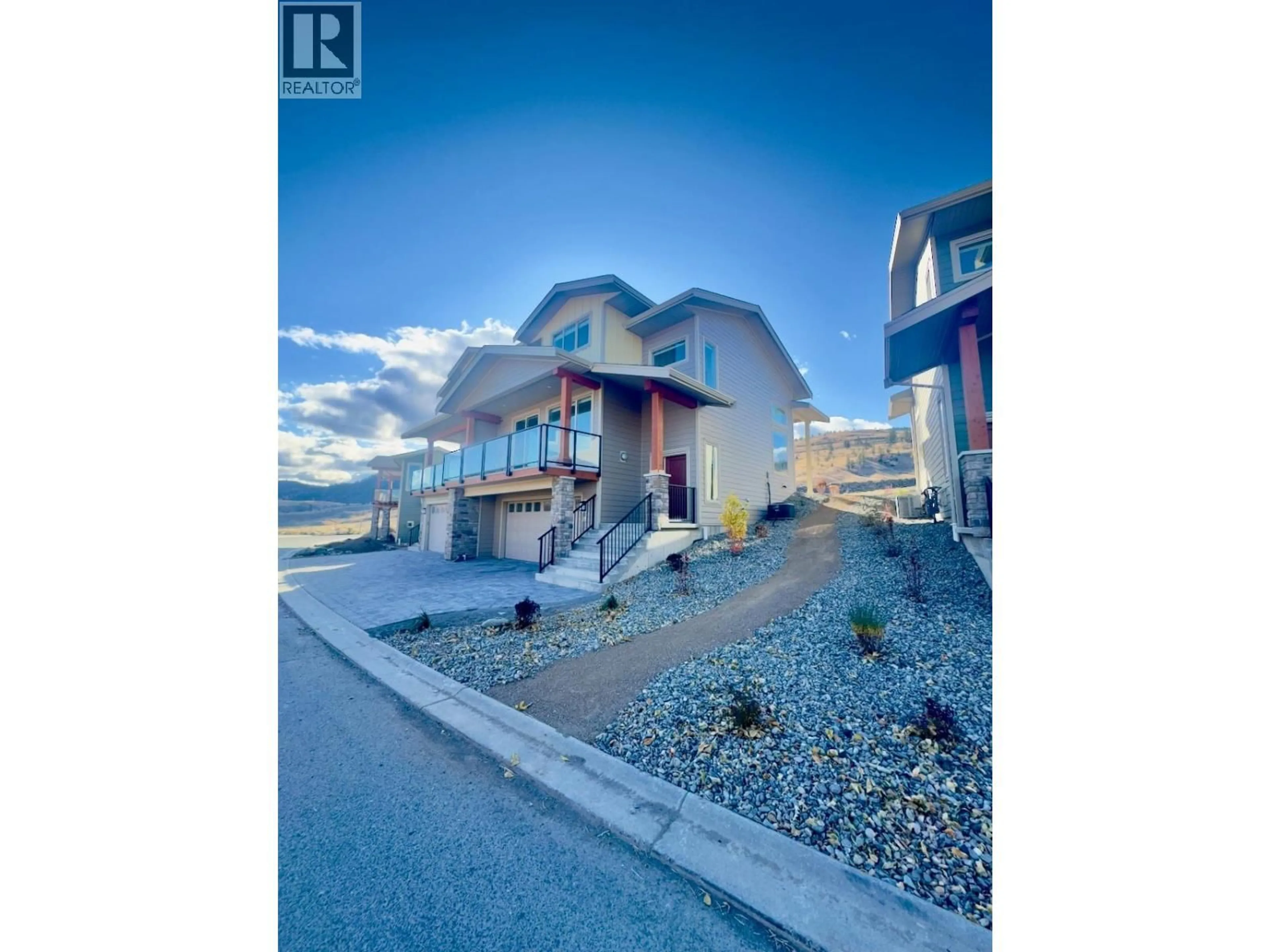 A pic from outside/outdoor area/front of a property/back of a property/a pic from drone, street for 19 - 130 COLEBROOK ROAD, Kamloops British Columbia V1S0B3