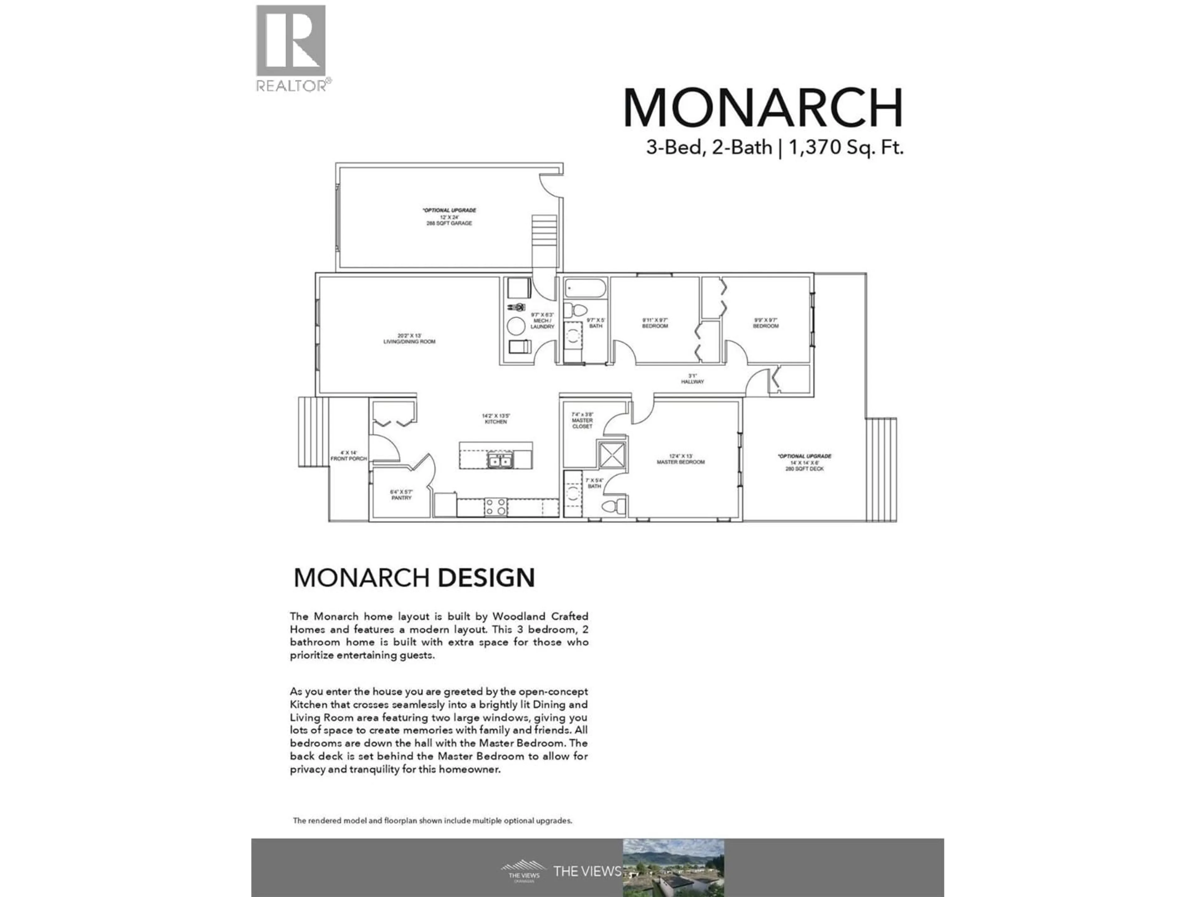 Floor plan for 1 - 12204 WESTSIDE ROAD, Vernon British Columbia V1H2A4