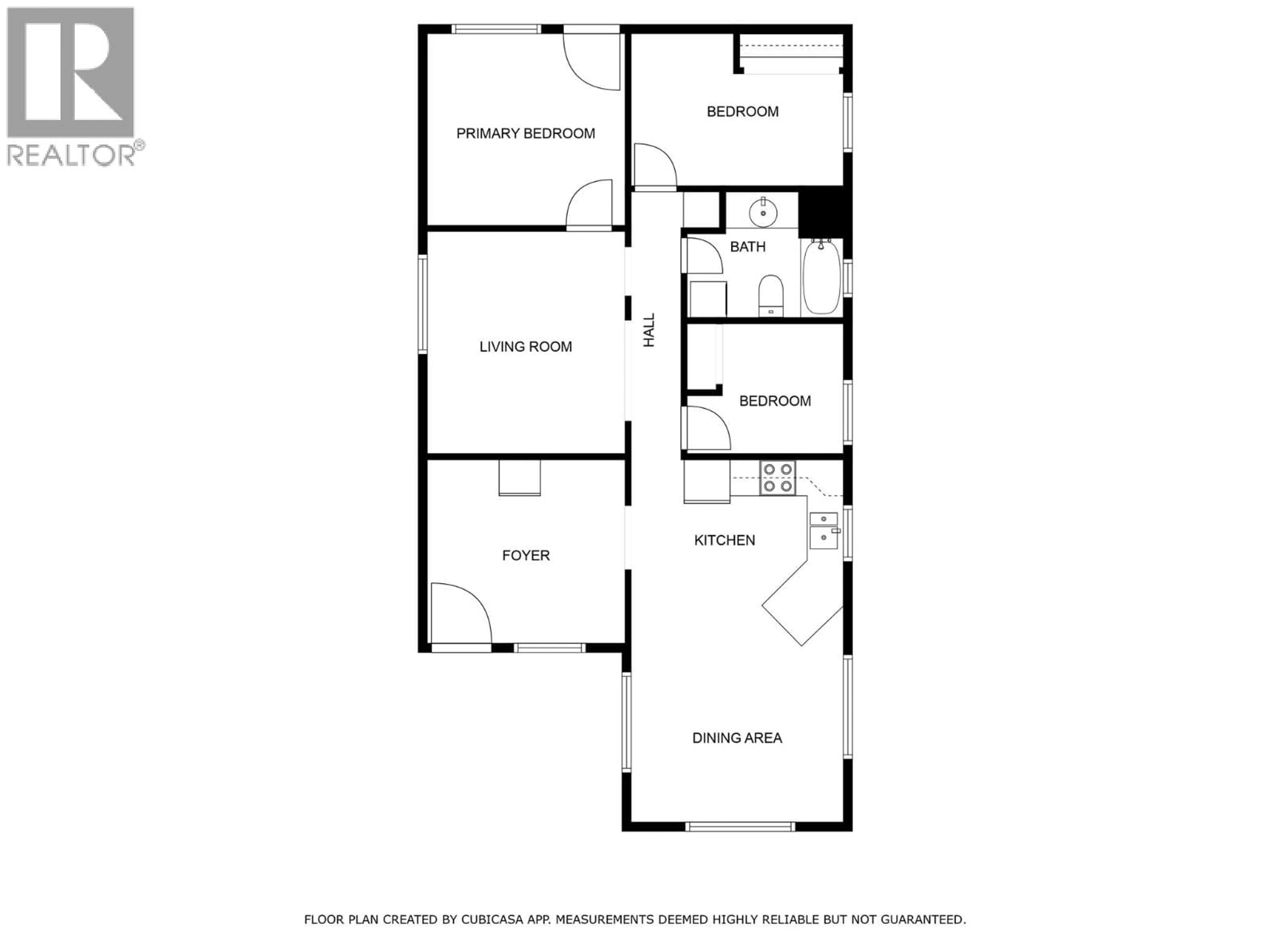 Floor plan for 112 - 2400 OAKDALE WAY, Kamloops British Columbia V2B6W7