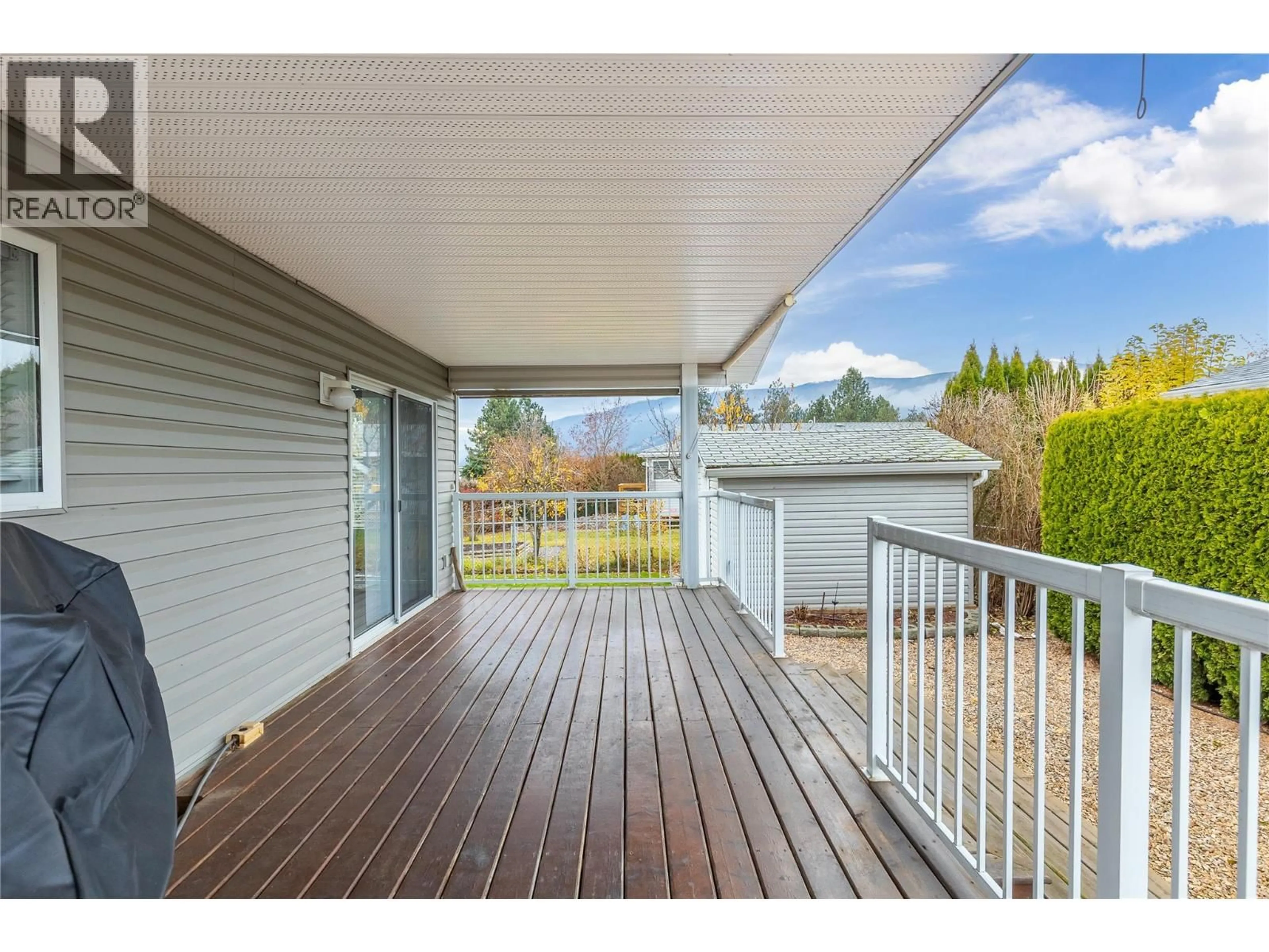 Patio, water/lake/river/ocean view for 91 - 9510 HWY 97N OTHER, Vernon British Columbia V1H1R8