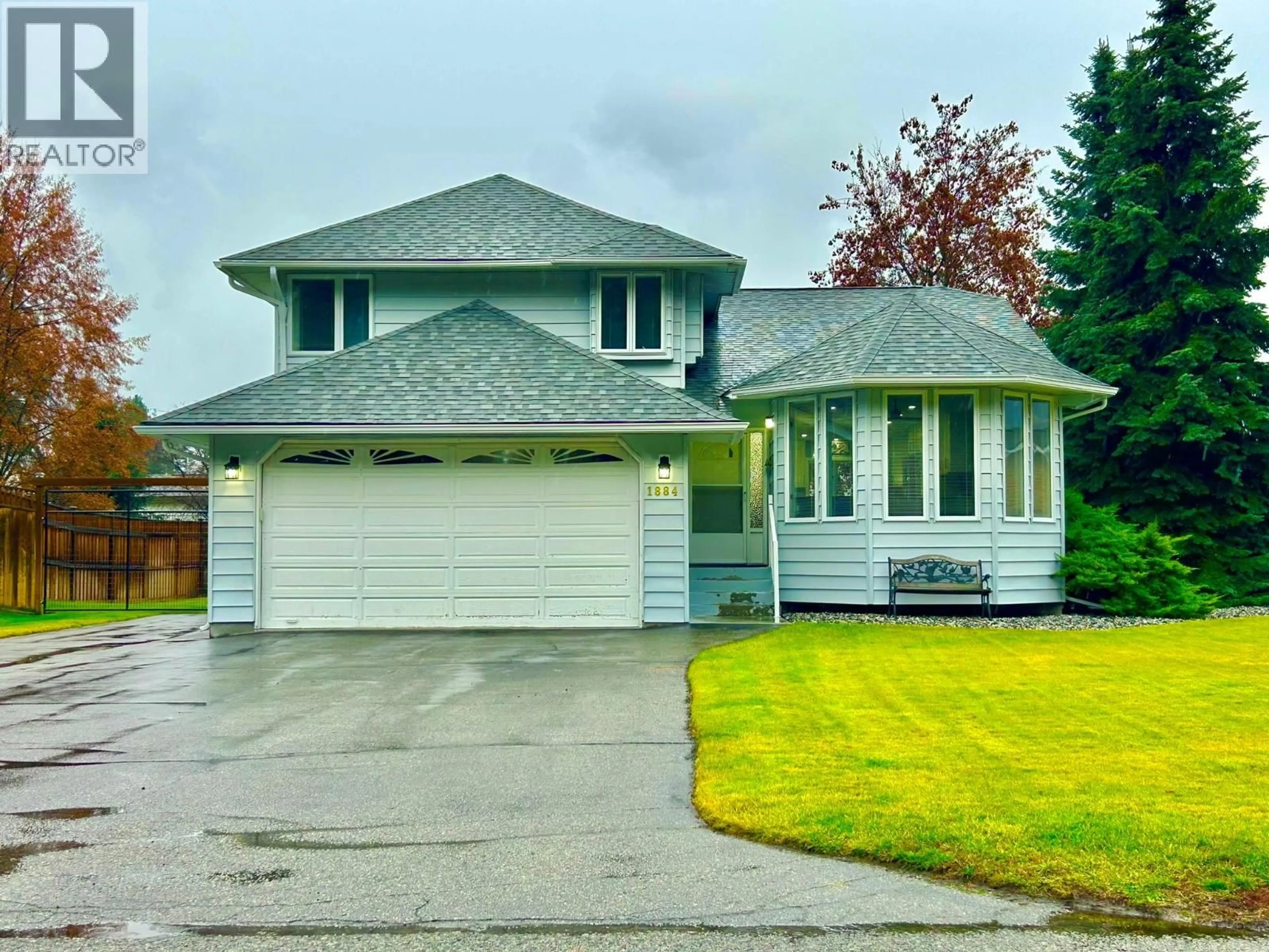 Home with vinyl exterior material, street for 1884 COALSHUTE ROAD, Grand Forks British Columbia V0H1H2