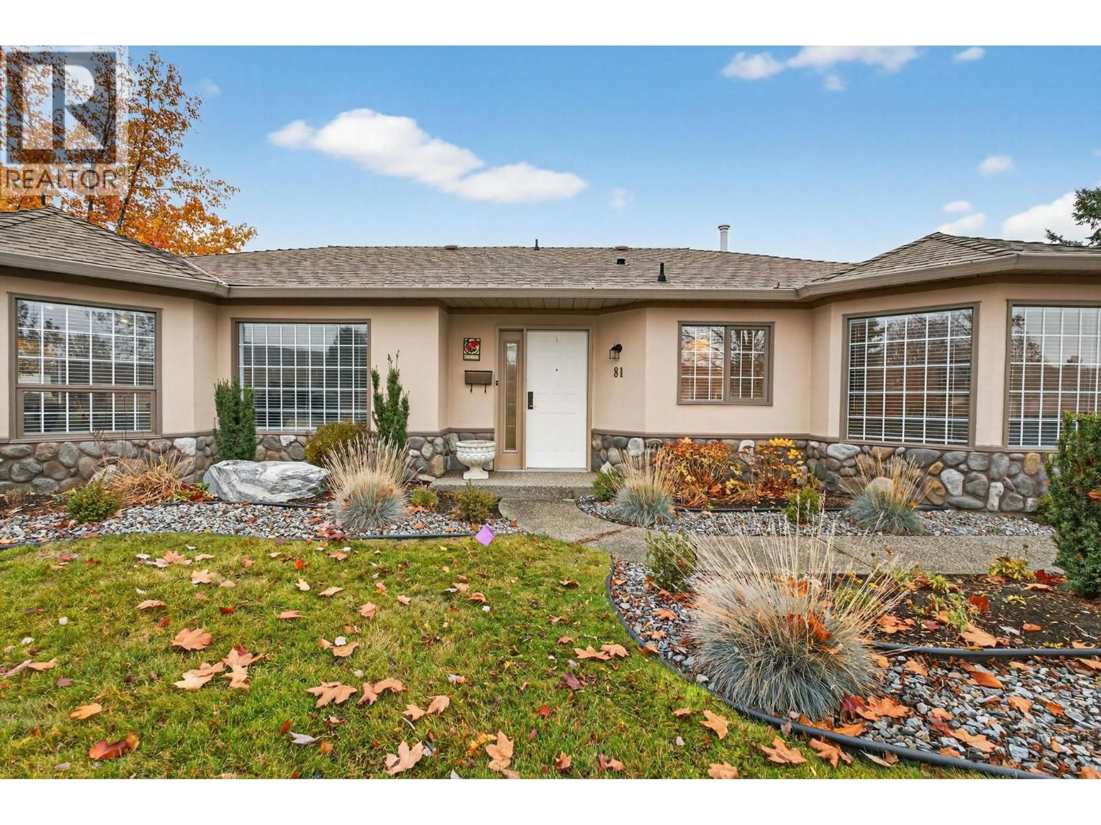 Home with vinyl exterior material, street for 81 - 1201 CAMERON AVENUE, Kelowna British Columbia V1W3R9