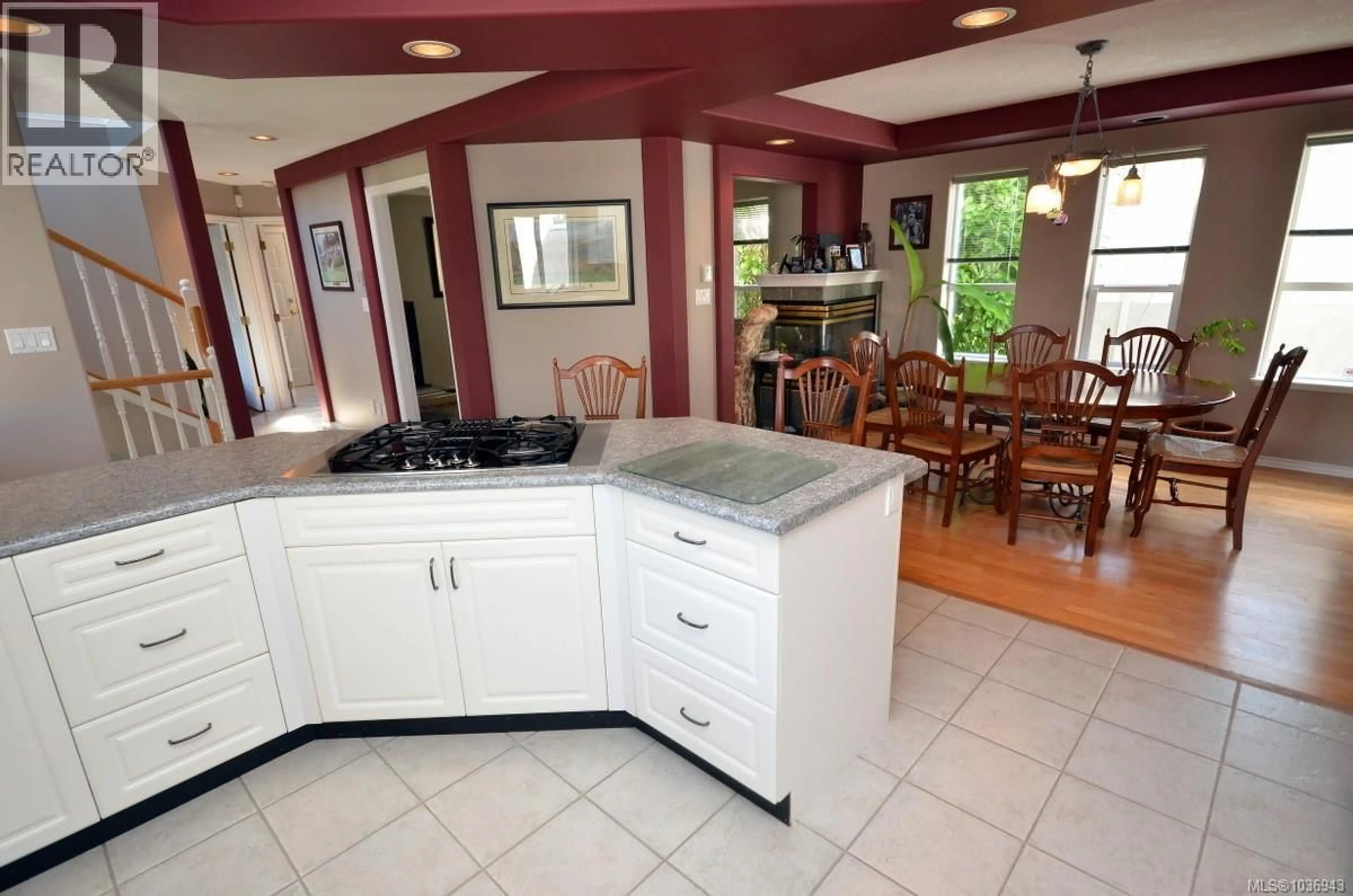 Open concept kitchen, ceramic/tile floor for B - 1143 GREENWOOD AVENUE, Esquimalt British Columbia V9A5K7