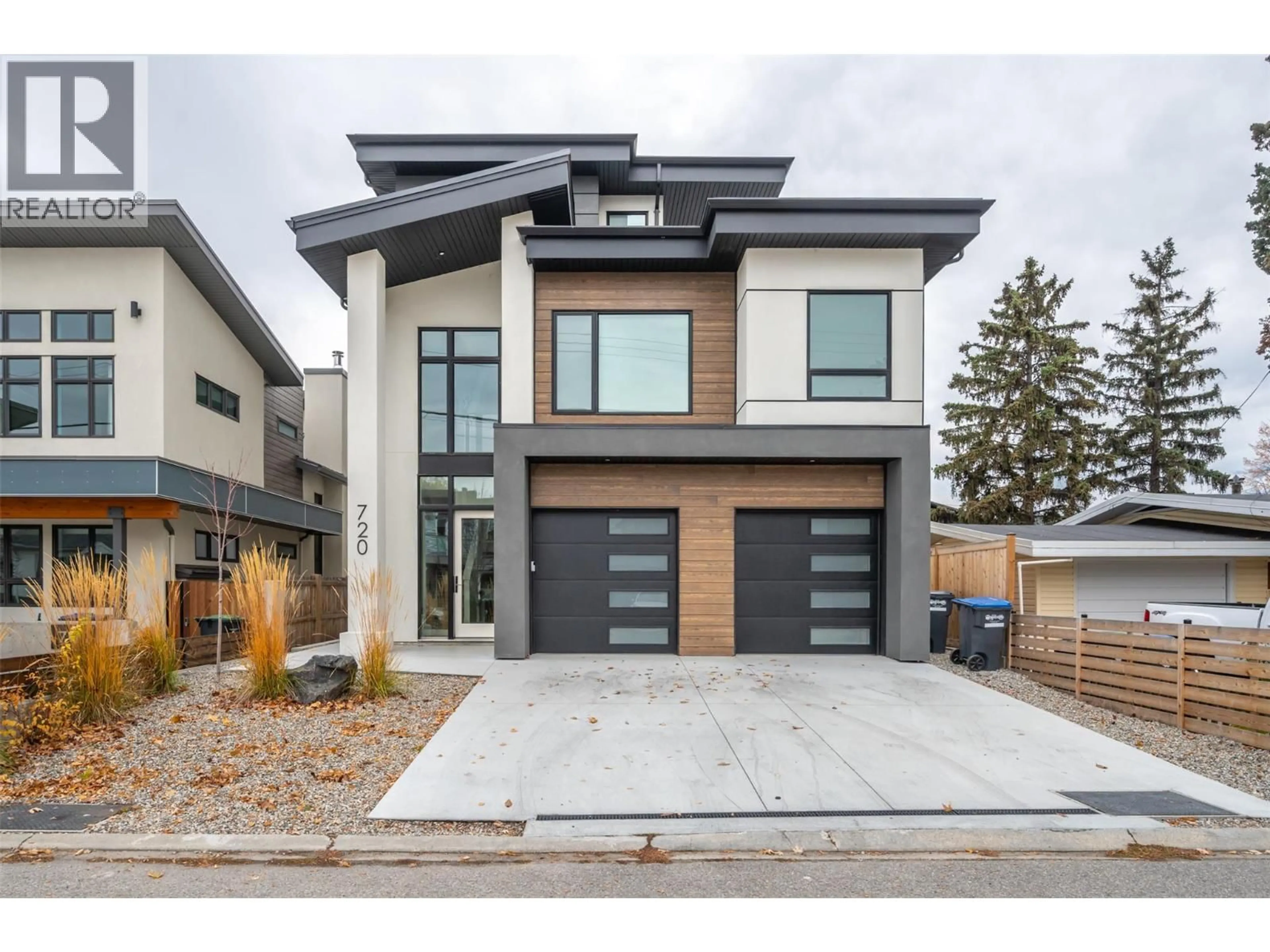 Home with brick exterior material, street for 720 CHURCHILL AVENUE, Penticton British Columbia V2A1E1