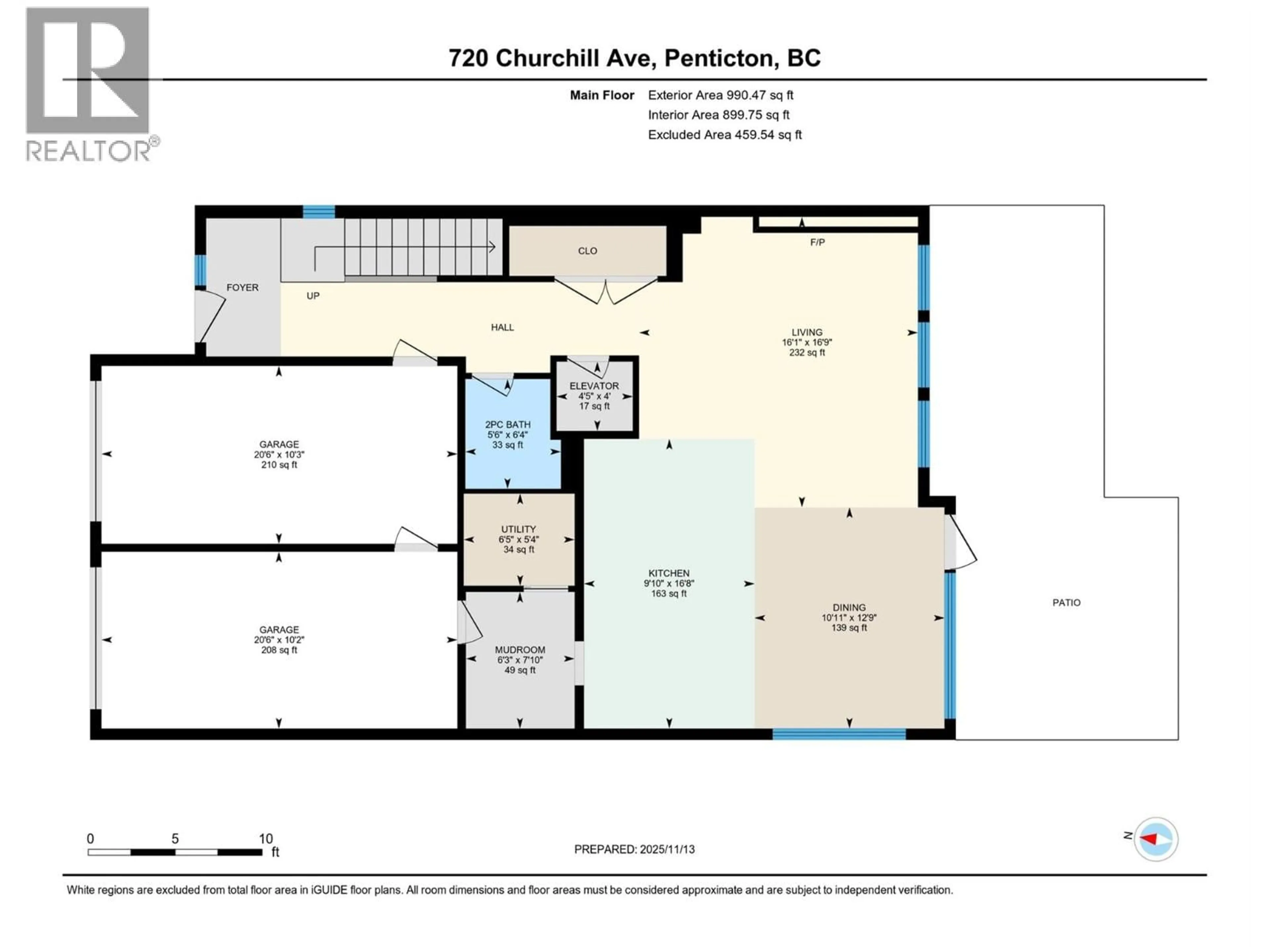 Floor plan for 720 CHURCHILL AVENUE, Penticton British Columbia V2A1E1