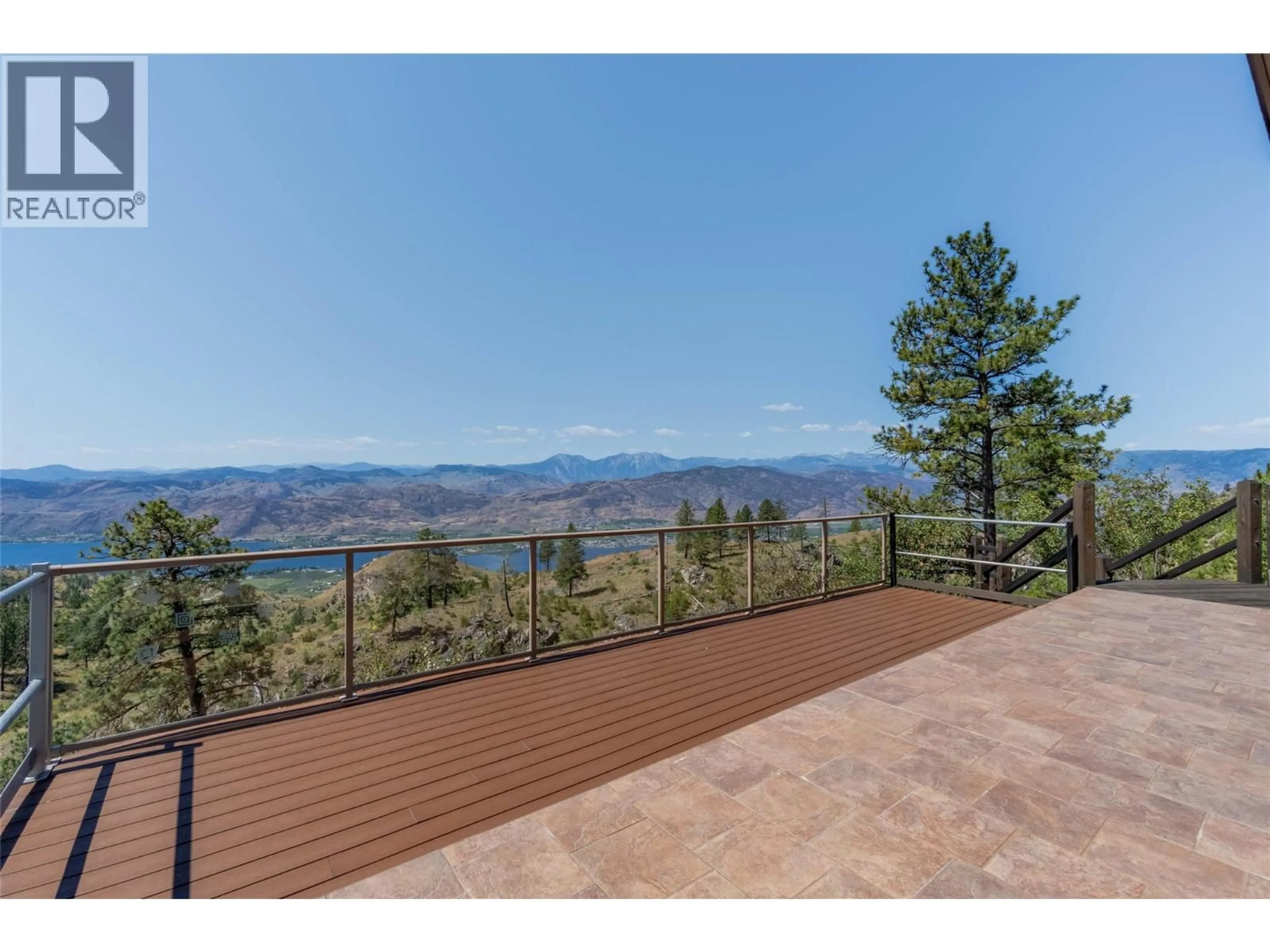 Patio, mountain view for 284 LONG JOE ROAD, Osoyoos British Columbia V0H1V6