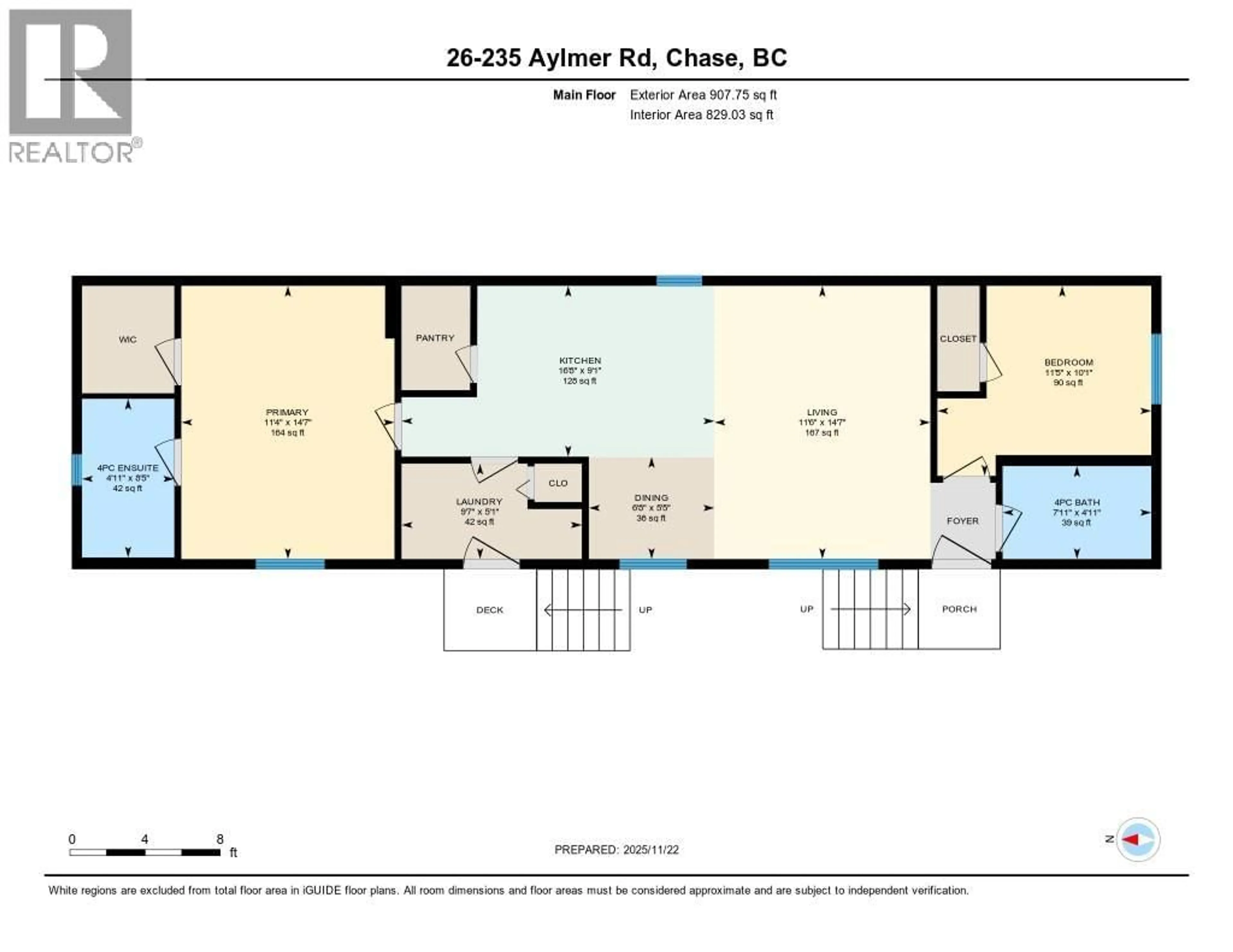 Floor plan for 26 - 235 ALYMER ROAD, Chase British Columbia V0E1M0