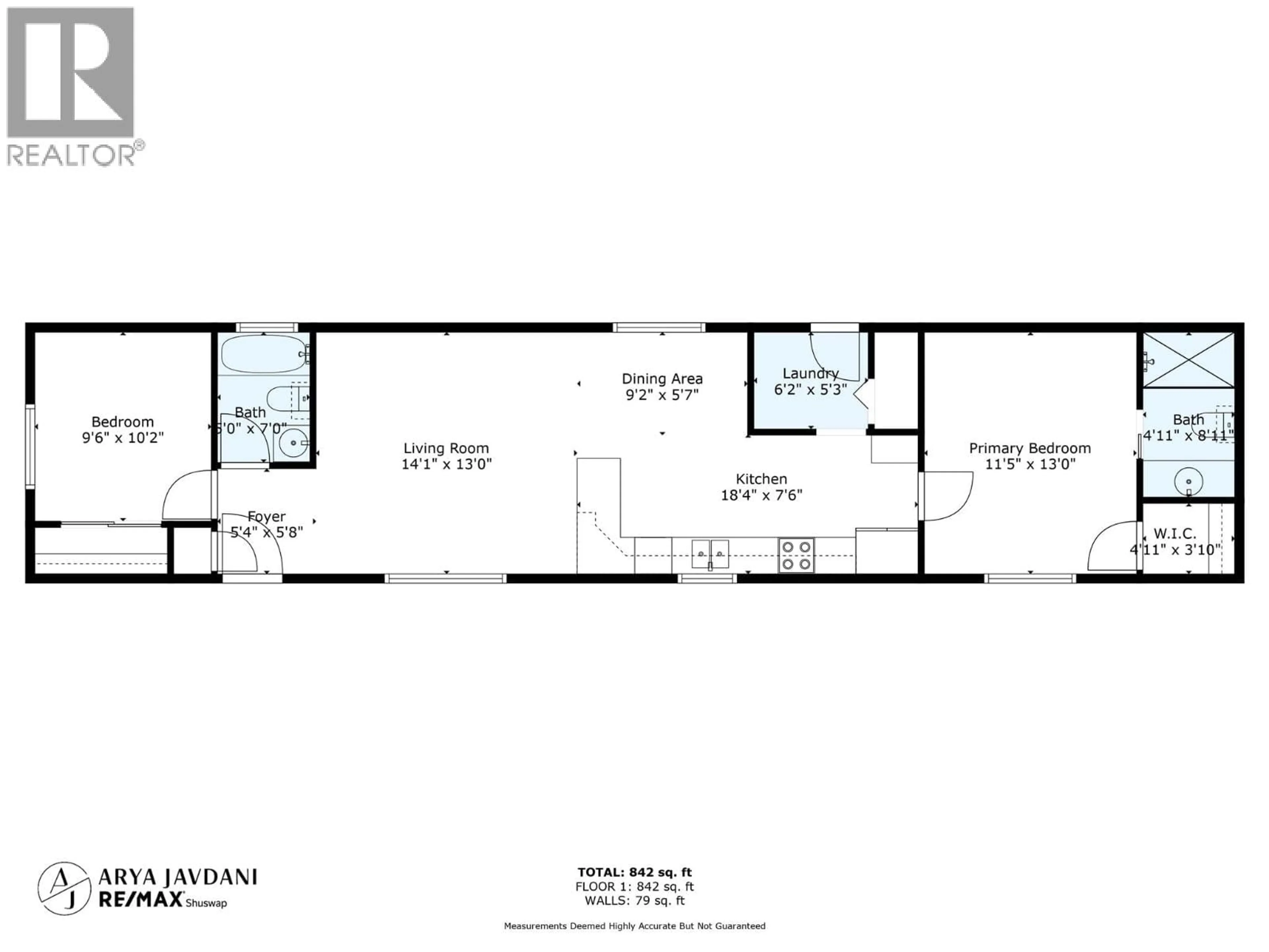 Floor plan for 31 - 5161 63RD AVENUE NORTHEAST, Salmon Arm British Columbia V0E1K0