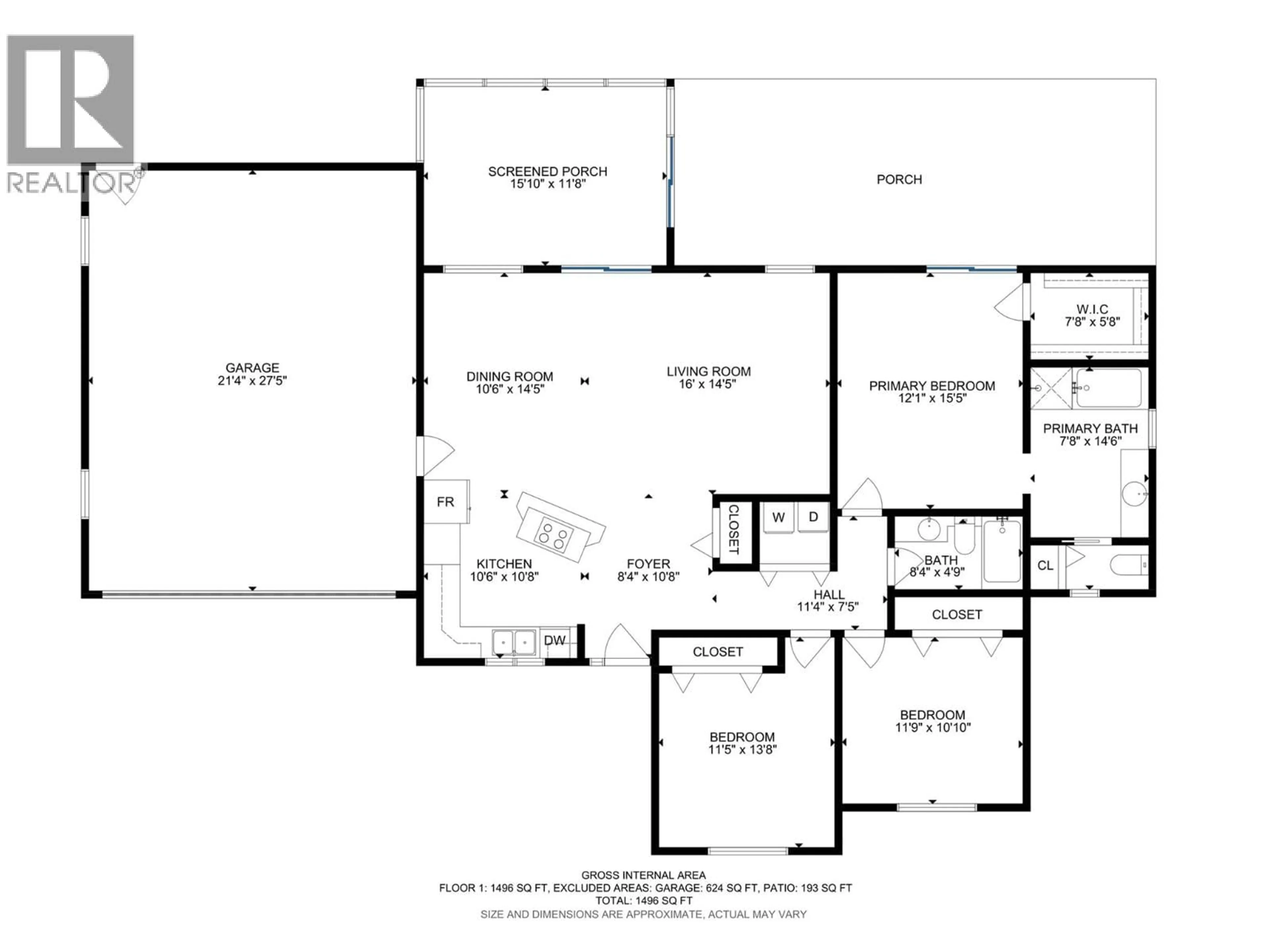 Floor plan for 2698 FORKSDALE COURT, Merritt British Columbia V1K1P8