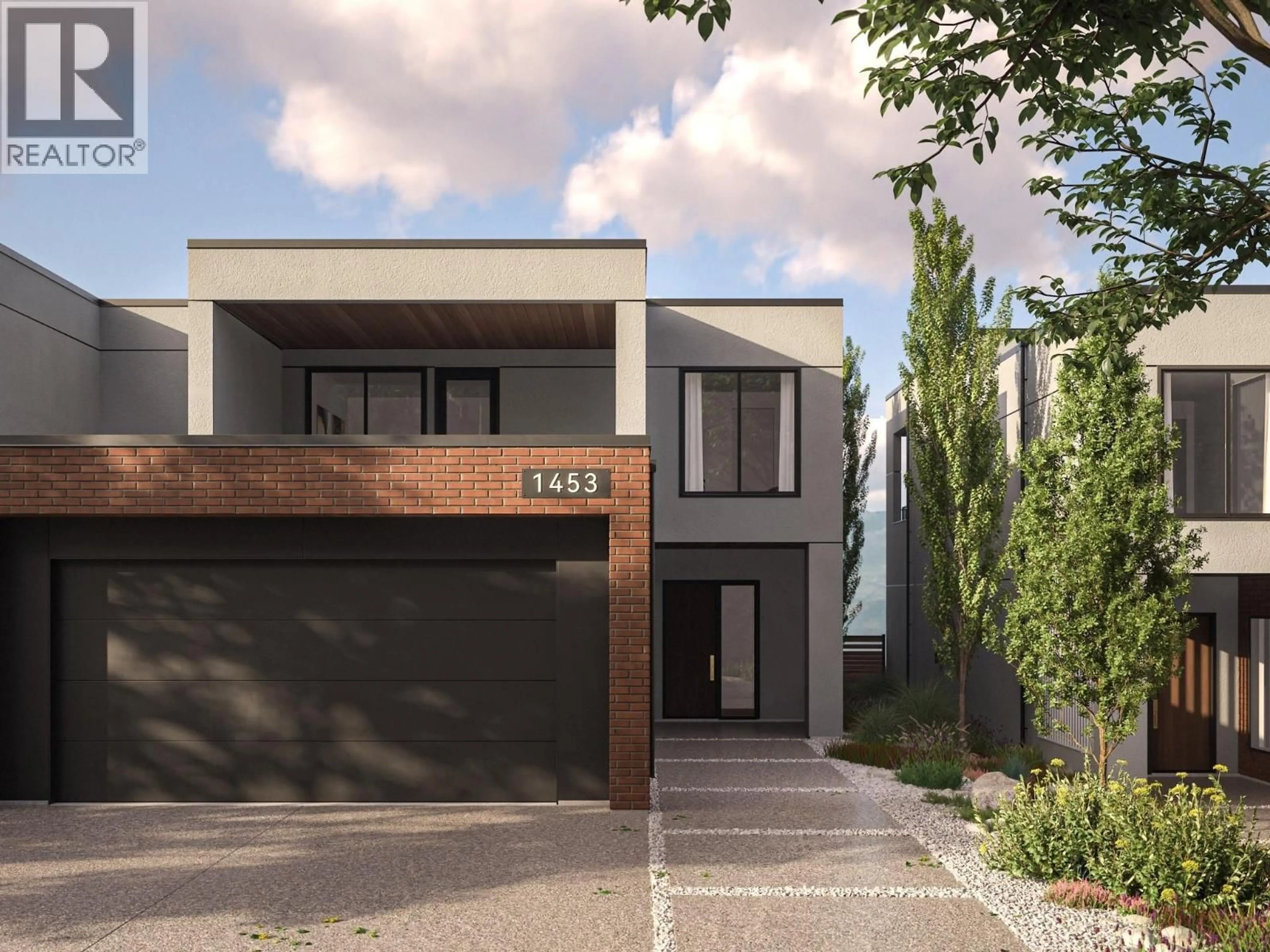 Home with brick exterior material, street for 1453 CABERNET WAY, West Kelowna British Columbia V4T3H9