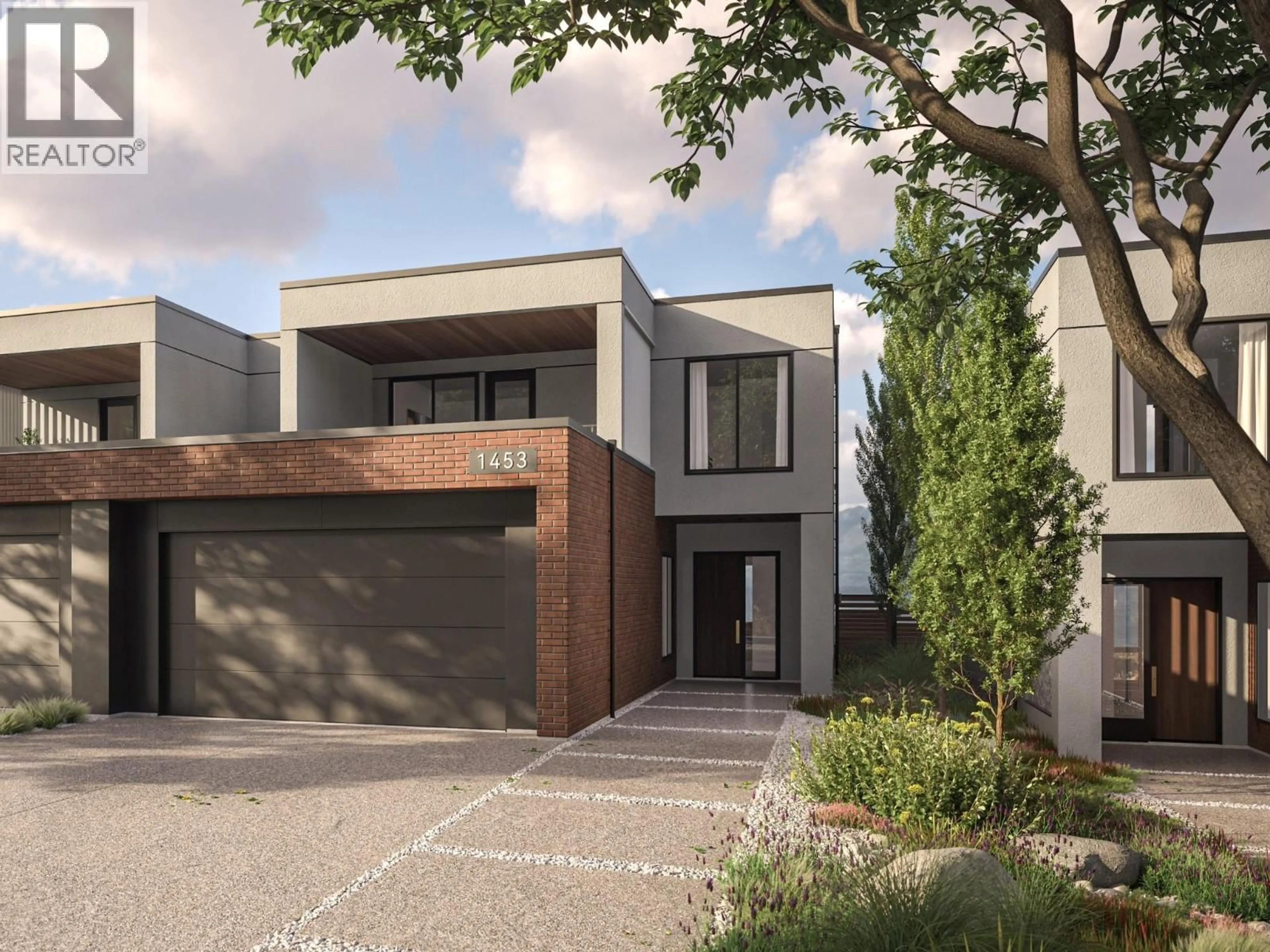 Home with brick exterior material, street for 1453 CABERNET WAY, West Kelowna British Columbia V4T3H9