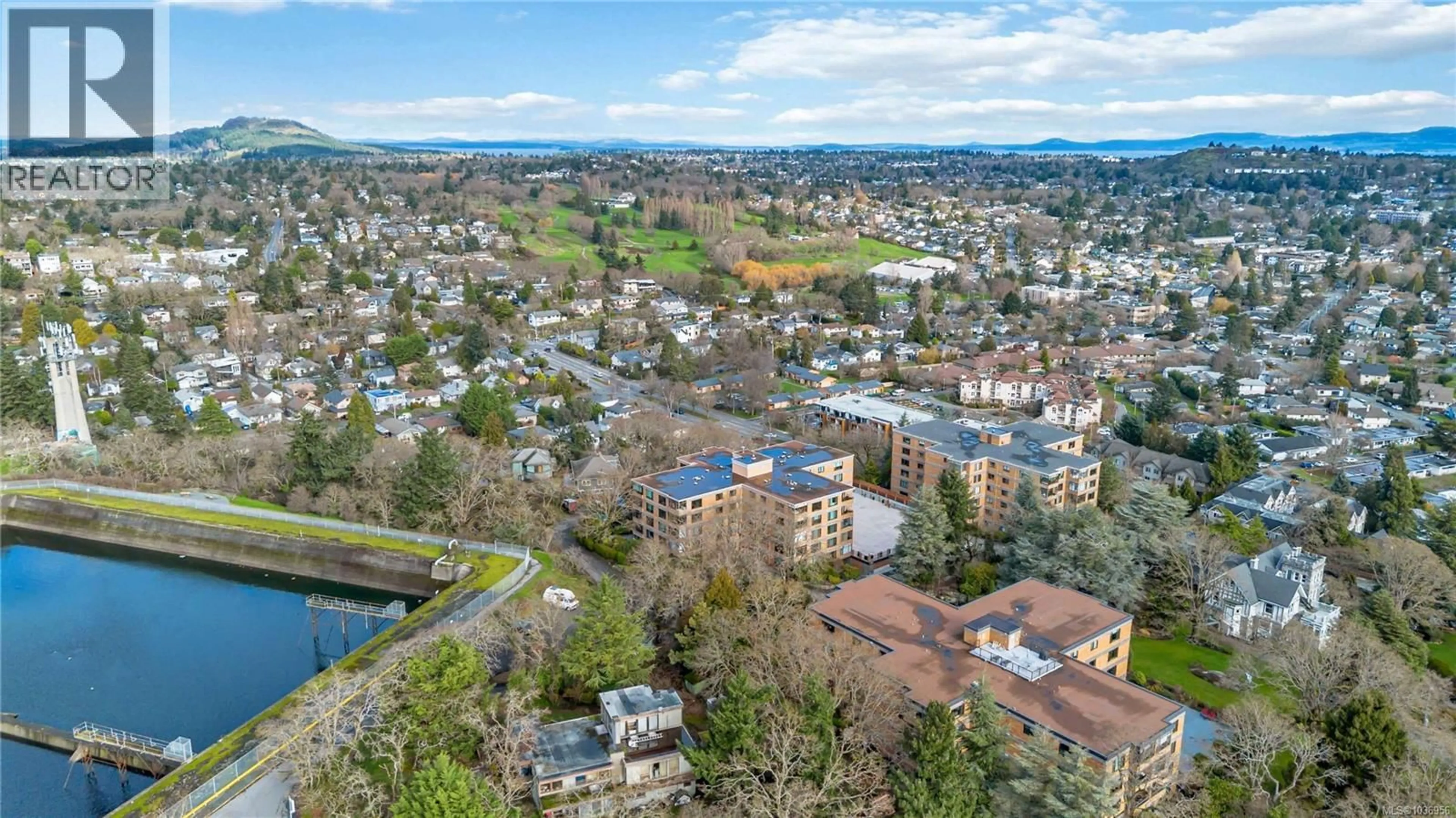 A pic from outside/outdoor area/front of a property/back of a property/a pic from drone, city buildings view from balcony for 501 - 2920 COOK STREET, Victoria British Columbia V8T3S7