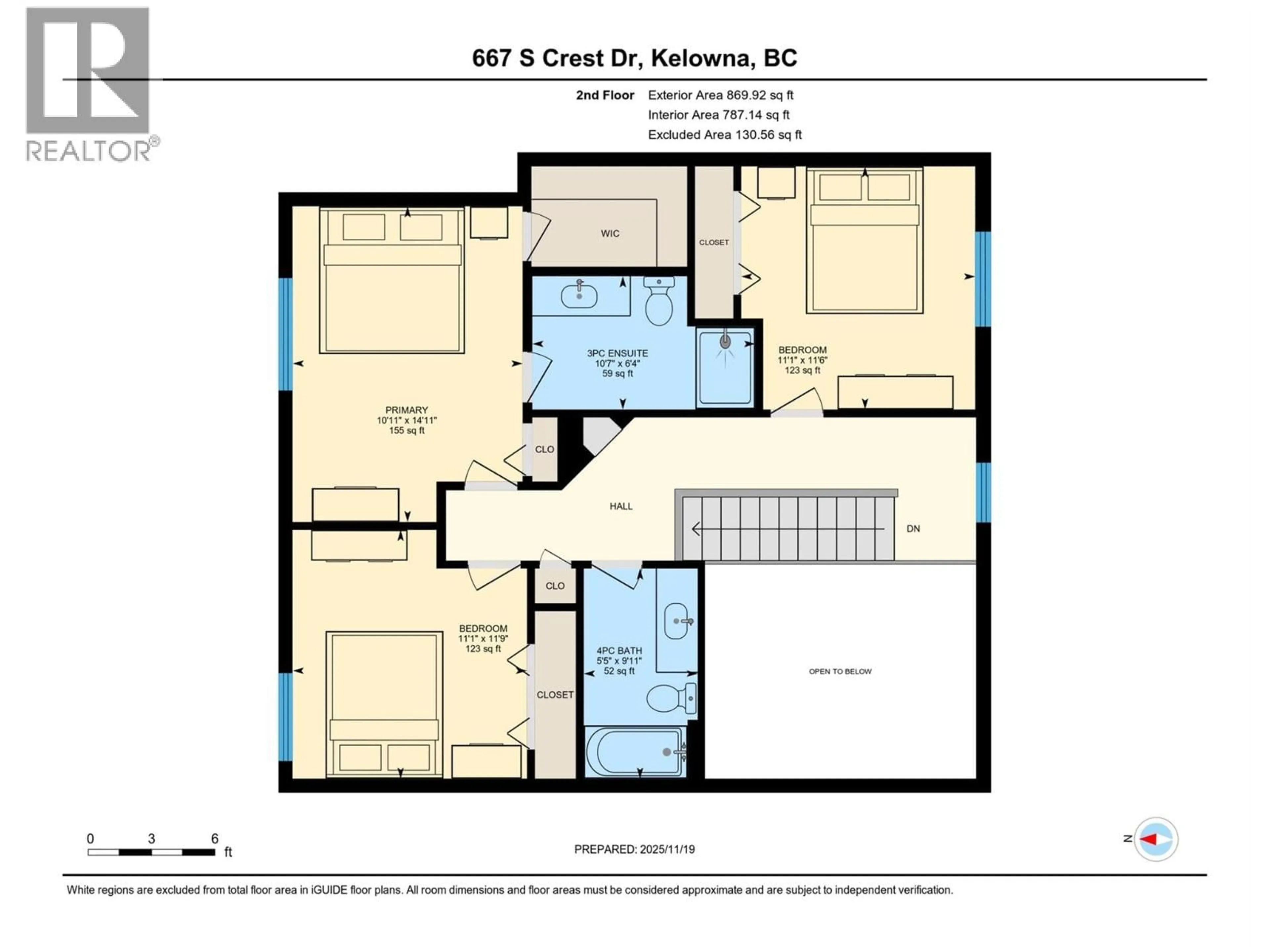 Floor plan for 667 SOUTH CREST DRIVE, Kelowna British Columbia V1W4W6