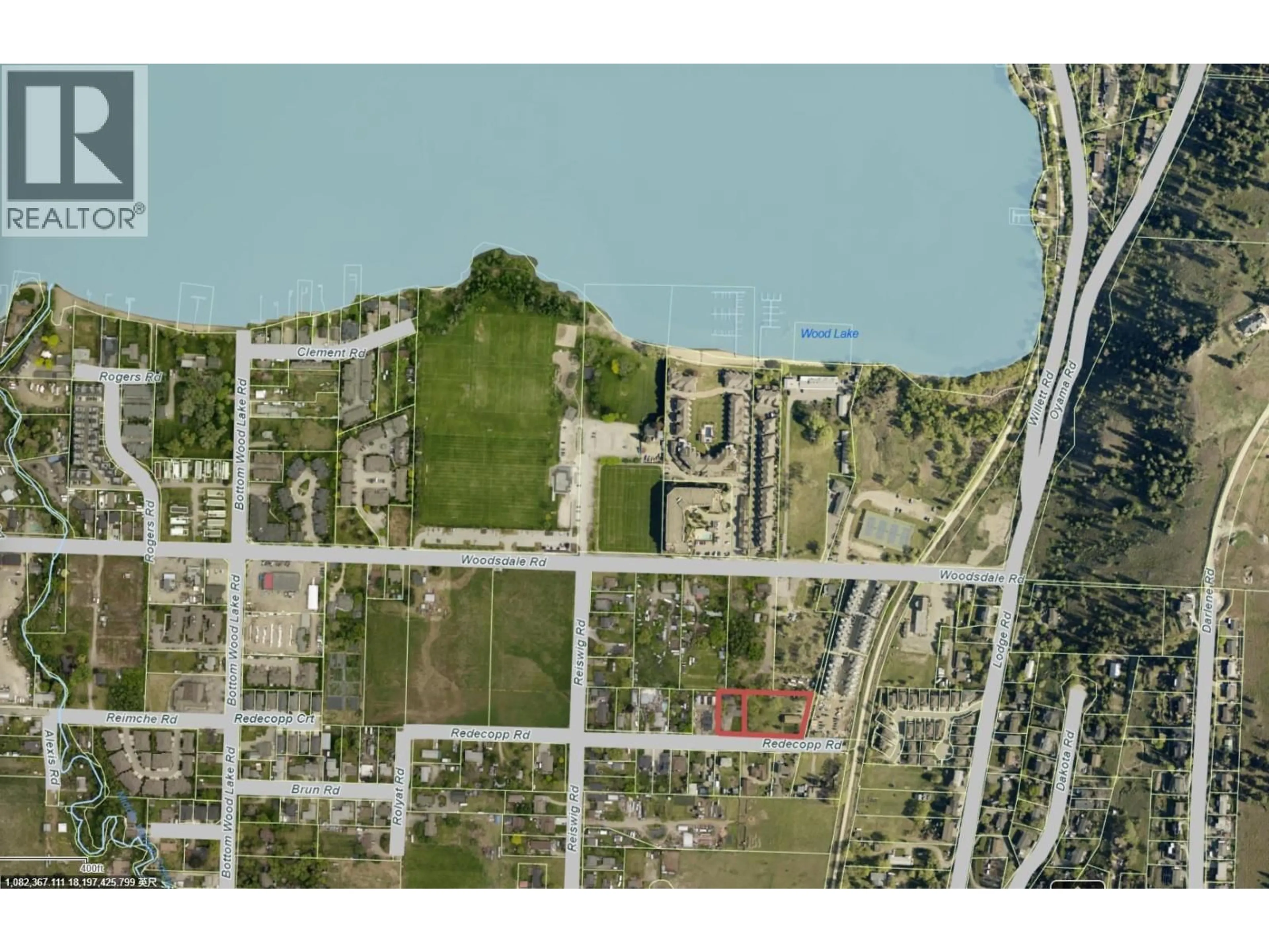 Picture of a map for 3650 REDECOPP ROAD, Lake Country British Columbia v4v1x5