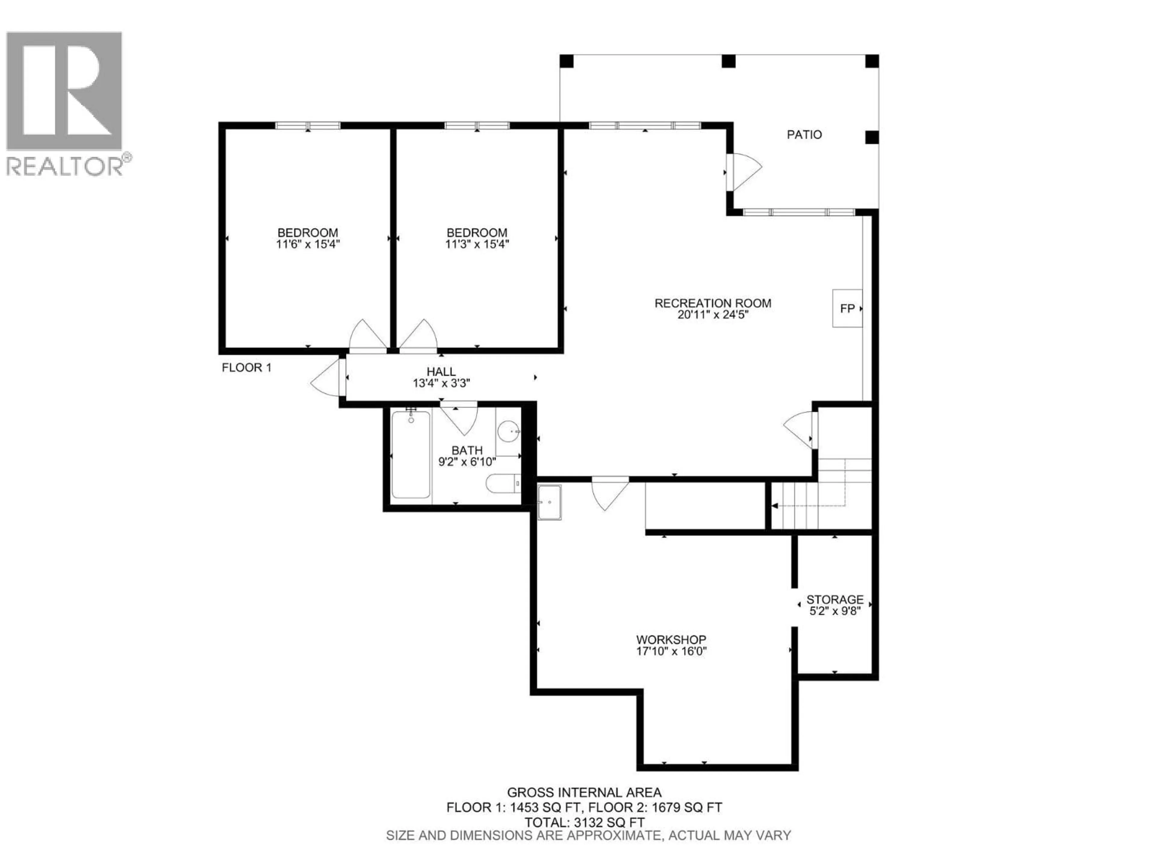 Floor plan for 13246 LAKE HILL DRIVE, Lake Country British Columbia V4V2R2