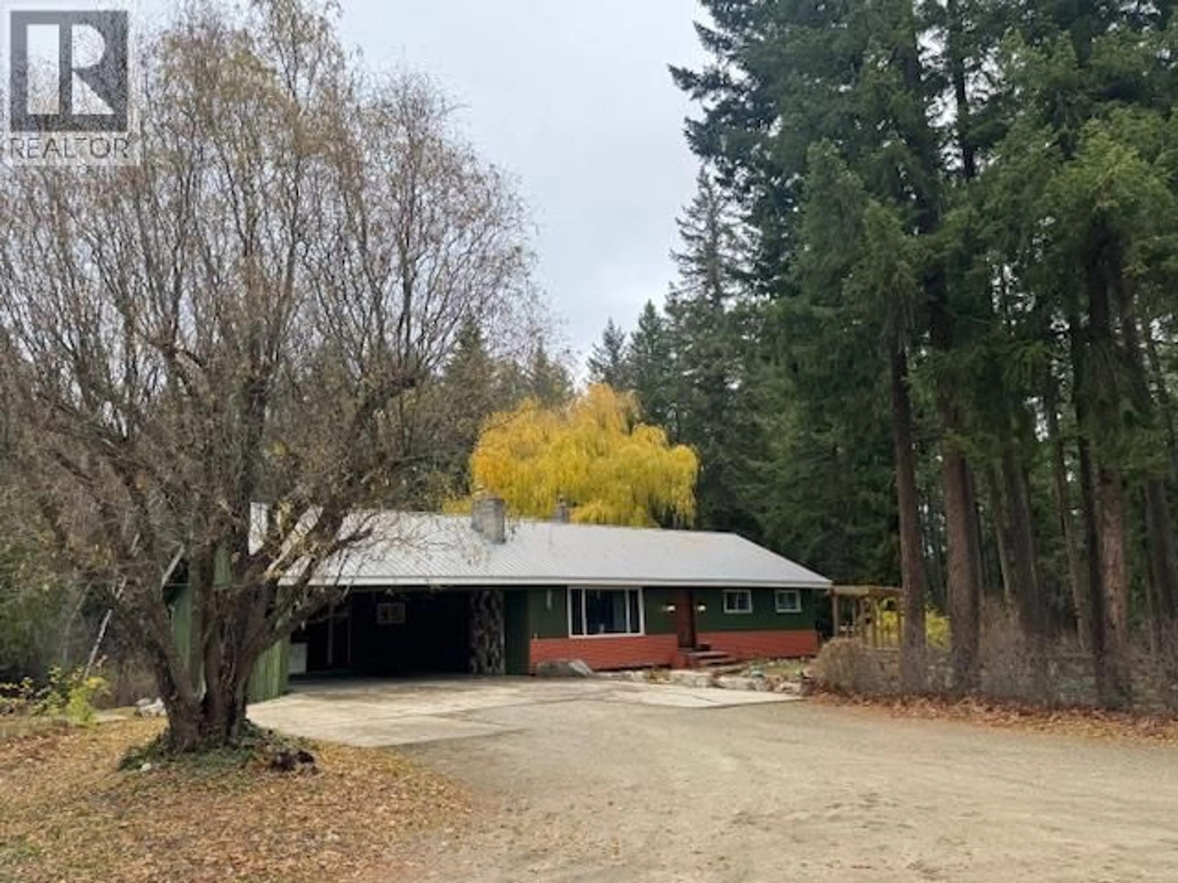 A pic from outside/outdoor area/front of a property/back of a property/a pic from drone, unknown for 1059 TAPPEN VALLEY ROAD, Tappen British Columbia V0E2X3