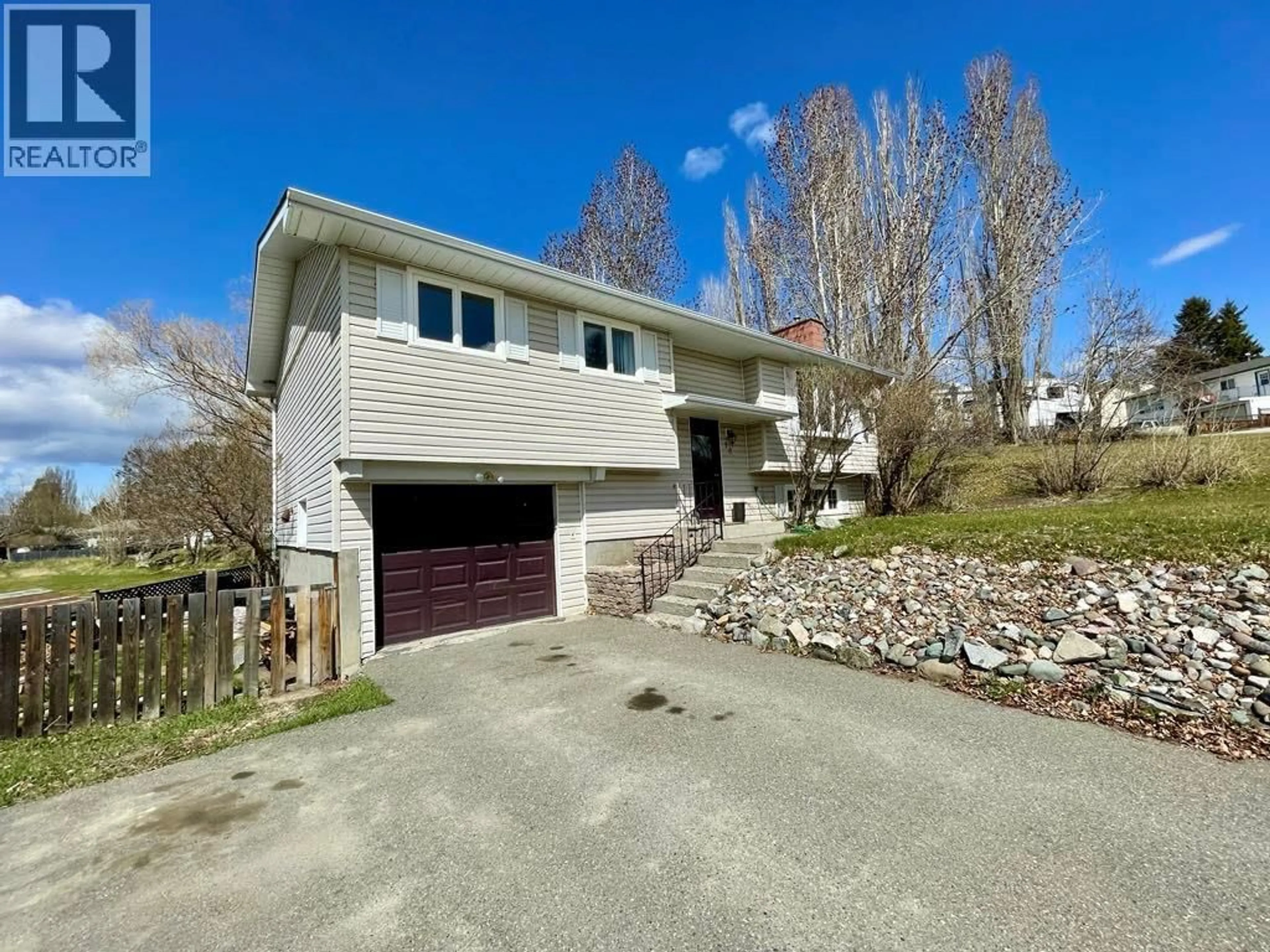 A pic from outside/outdoor area/front of a property/back of a property/a pic from drone, street for 10 BERYL DRIVE, Logan Lake British Columbia V0K1W0