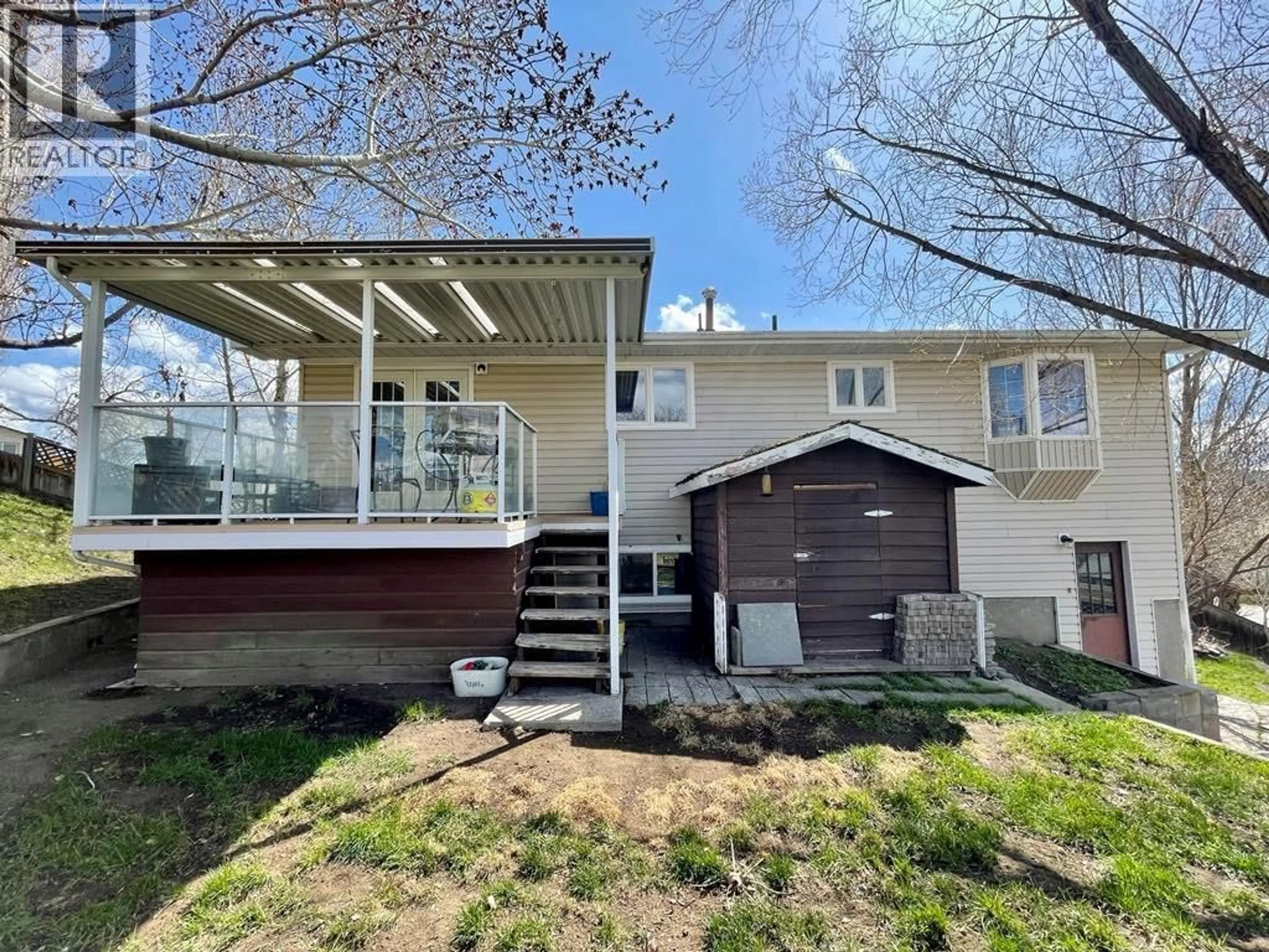 Home with vinyl exterior material, street for 10 BERYL DRIVE, Logan Lake British Columbia V0K1W0