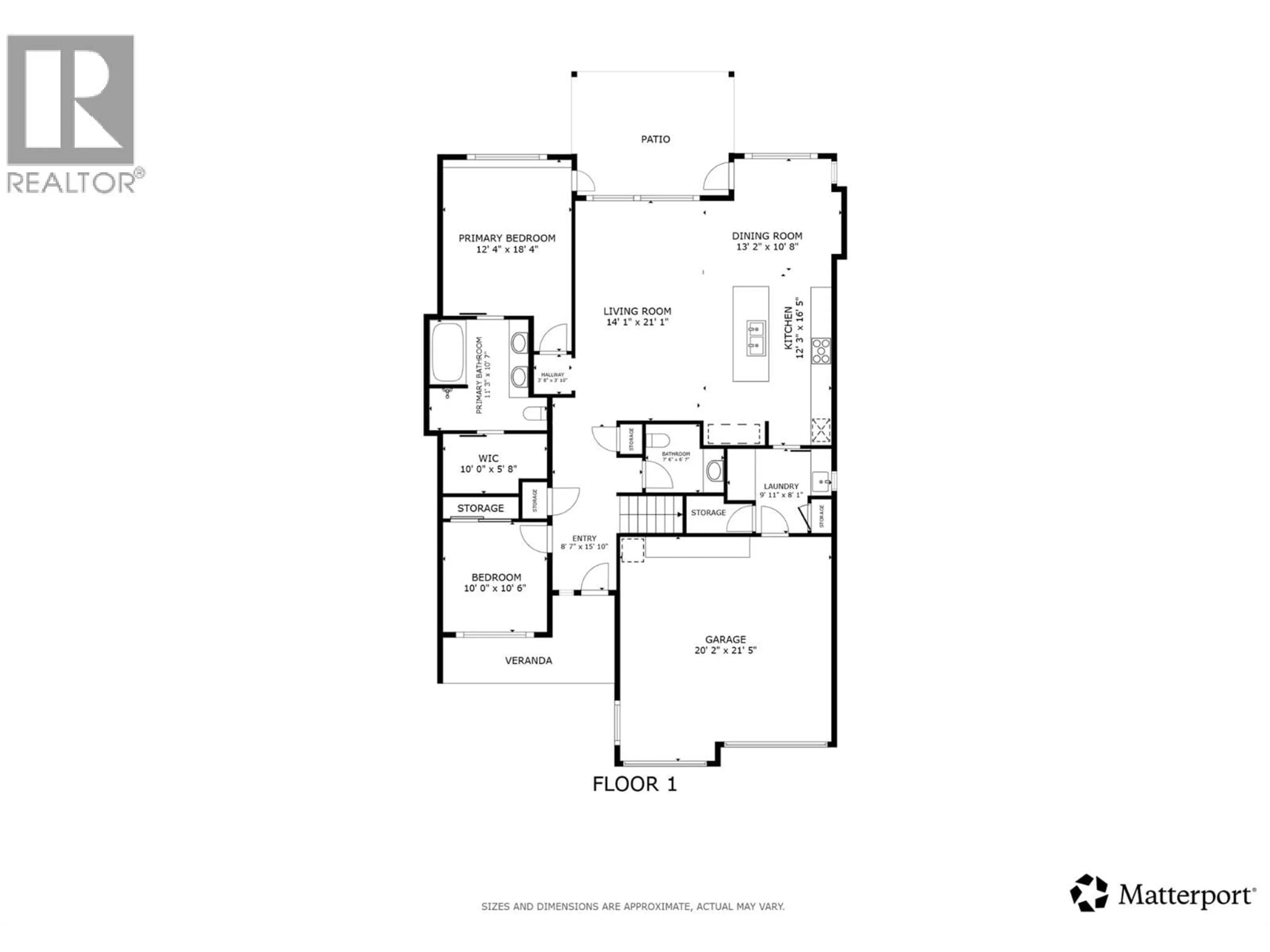 Floor plan for 2112 CORNERSTONE DRIVE, West Kelowna British Columbia V4T2Y3