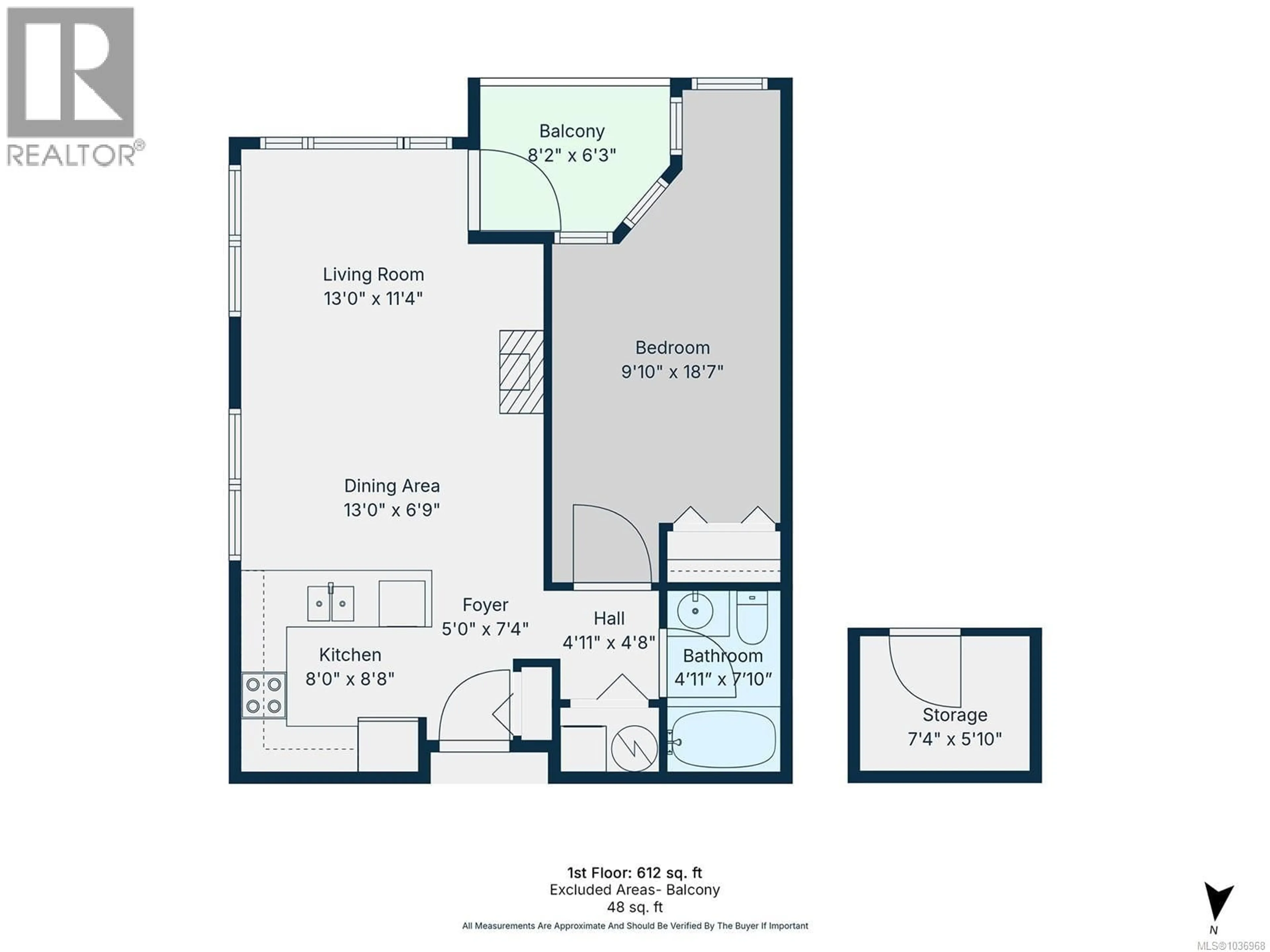 Floor plan for 7 - 219 FERN ROAD WEST, Qualicum Beach British Columbia V9K2M2