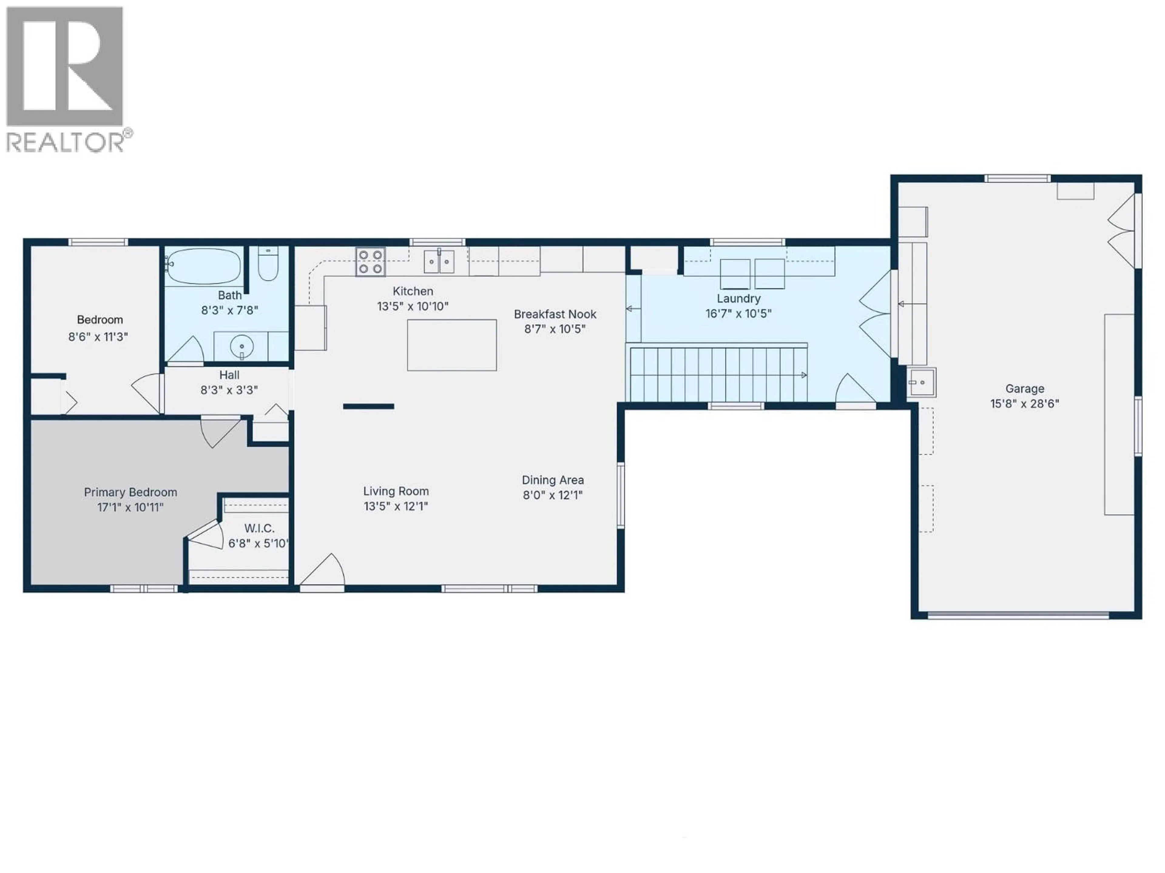 Floor plan for 5338 GIBSON ROAD, Farmington British Columbia V0V0V0
